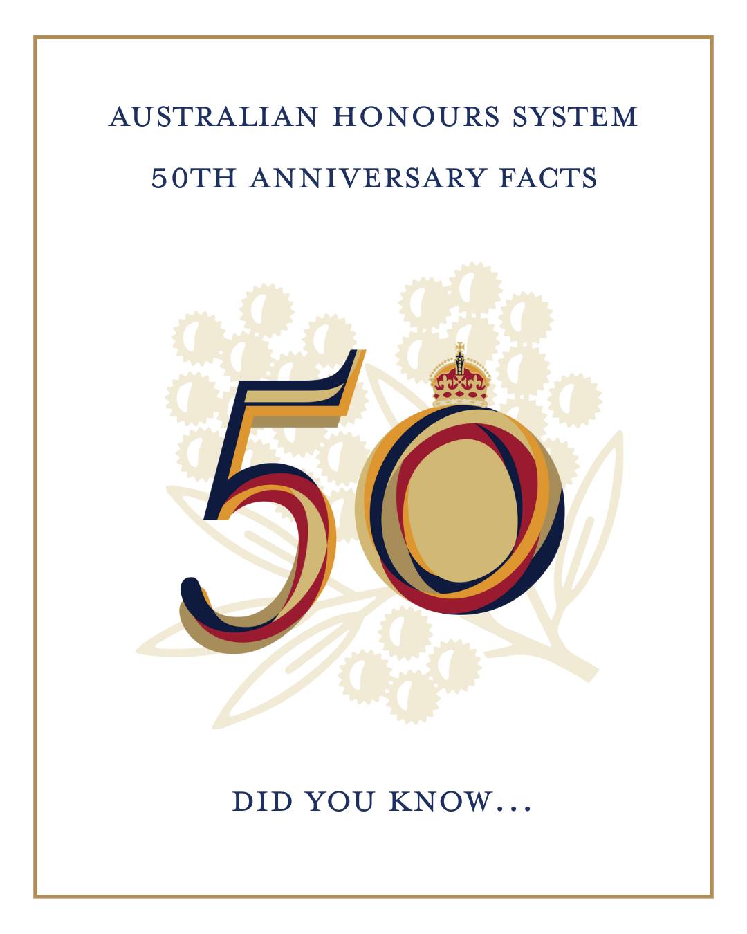 Did you know... The... - Australian Honours and Awards | Facebook