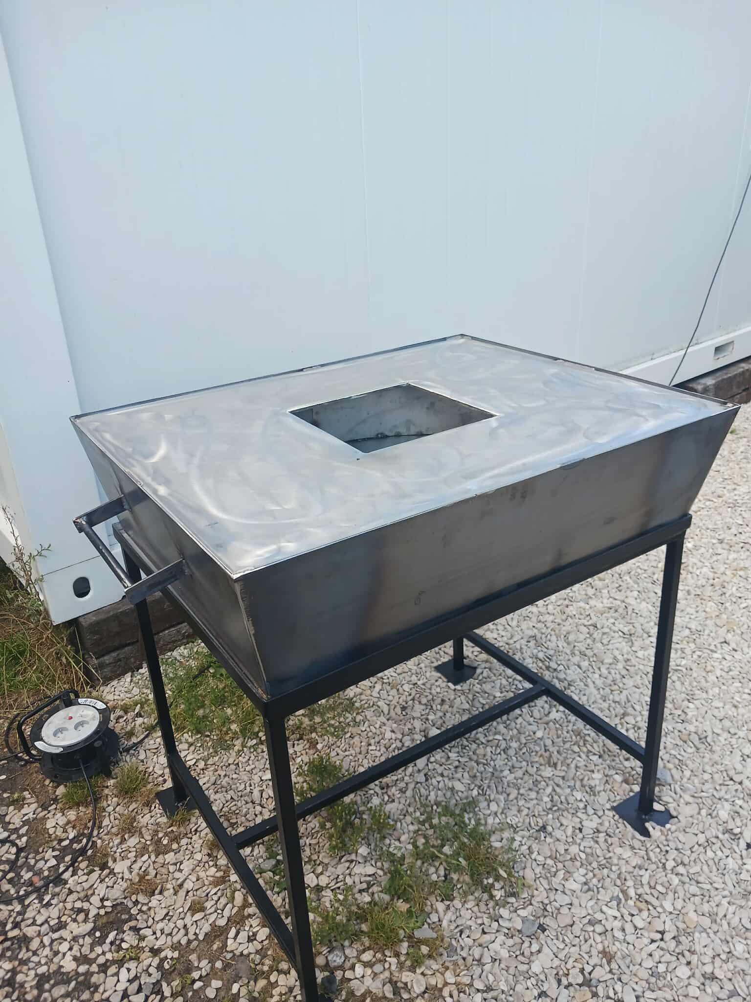 Réchaud Gaz Camping 3 Feux 5.4kW - Portable Avec Allumage Piézo Et Tuyau 150cm