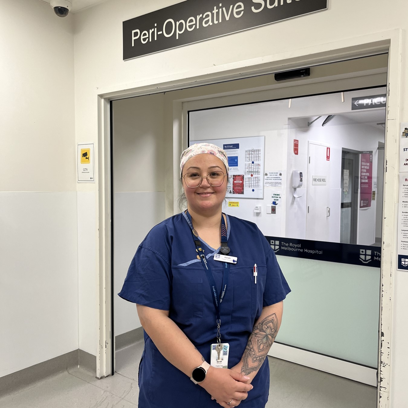 The Royal - Every hospital needs a Sarah ️ Sarah pre-warms the theatre ...