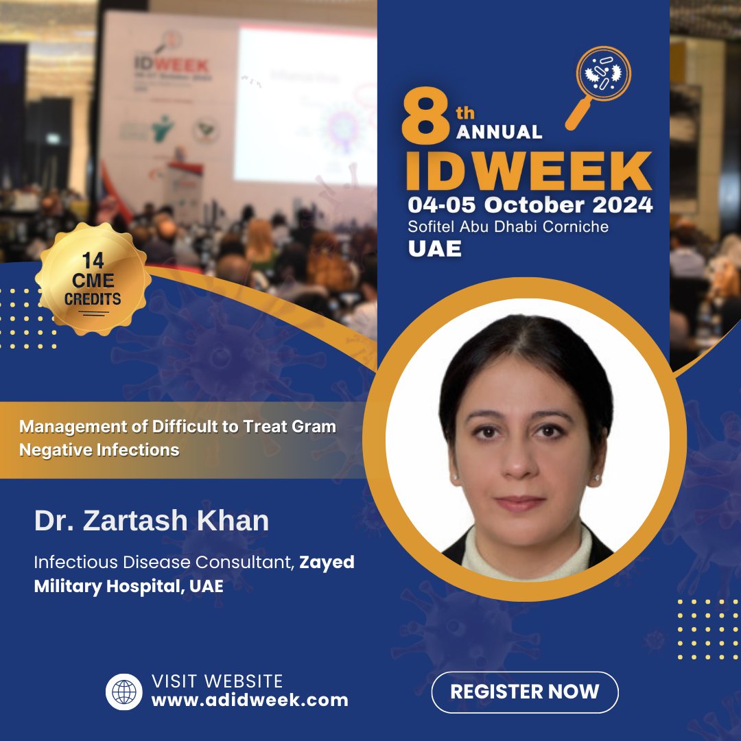 Infectious - Dr. Zartash Khan will be presenting her insights on ...