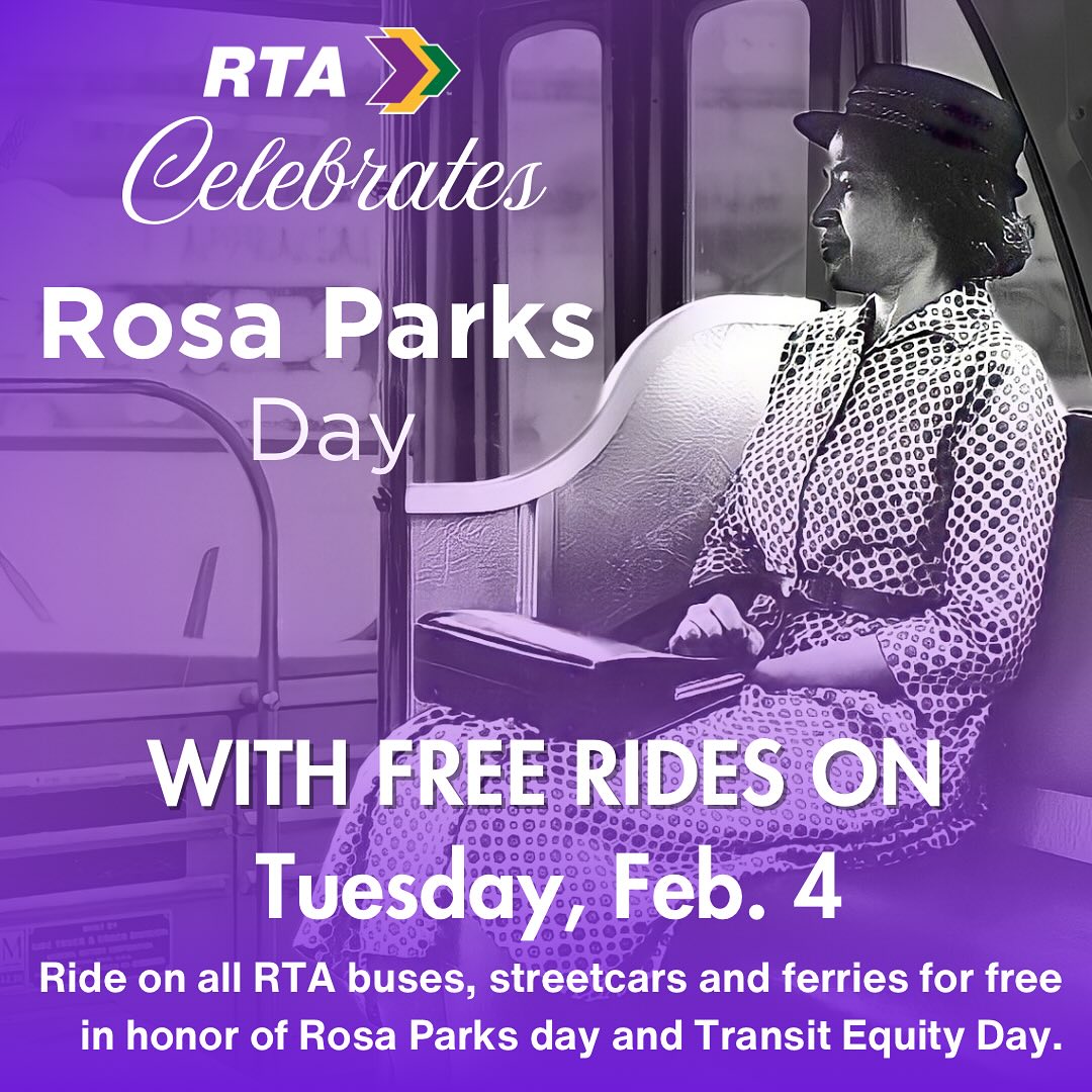 Regional Transit Authority - #RTA celebrates Rosa Parks Day and Transit ...