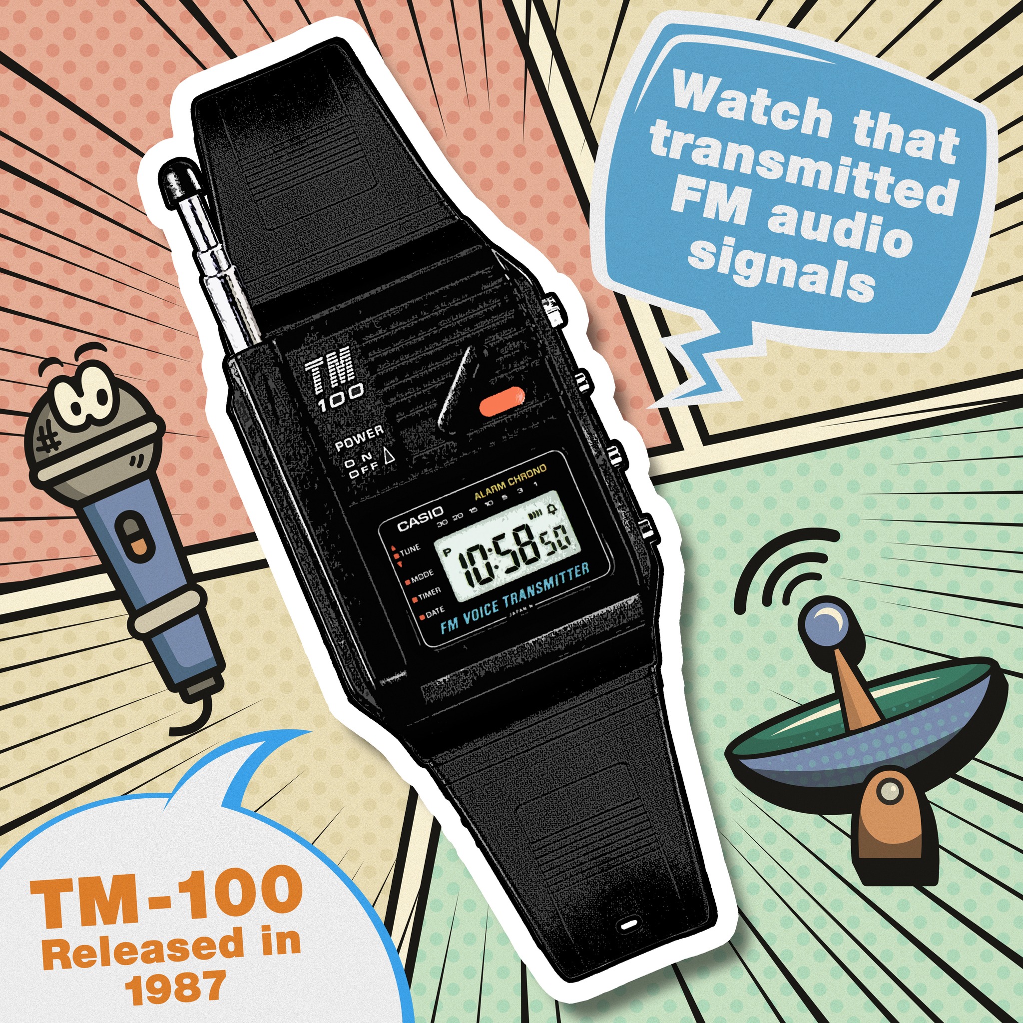 Great Functions from the Vault! The TM-100 was a highly unique 