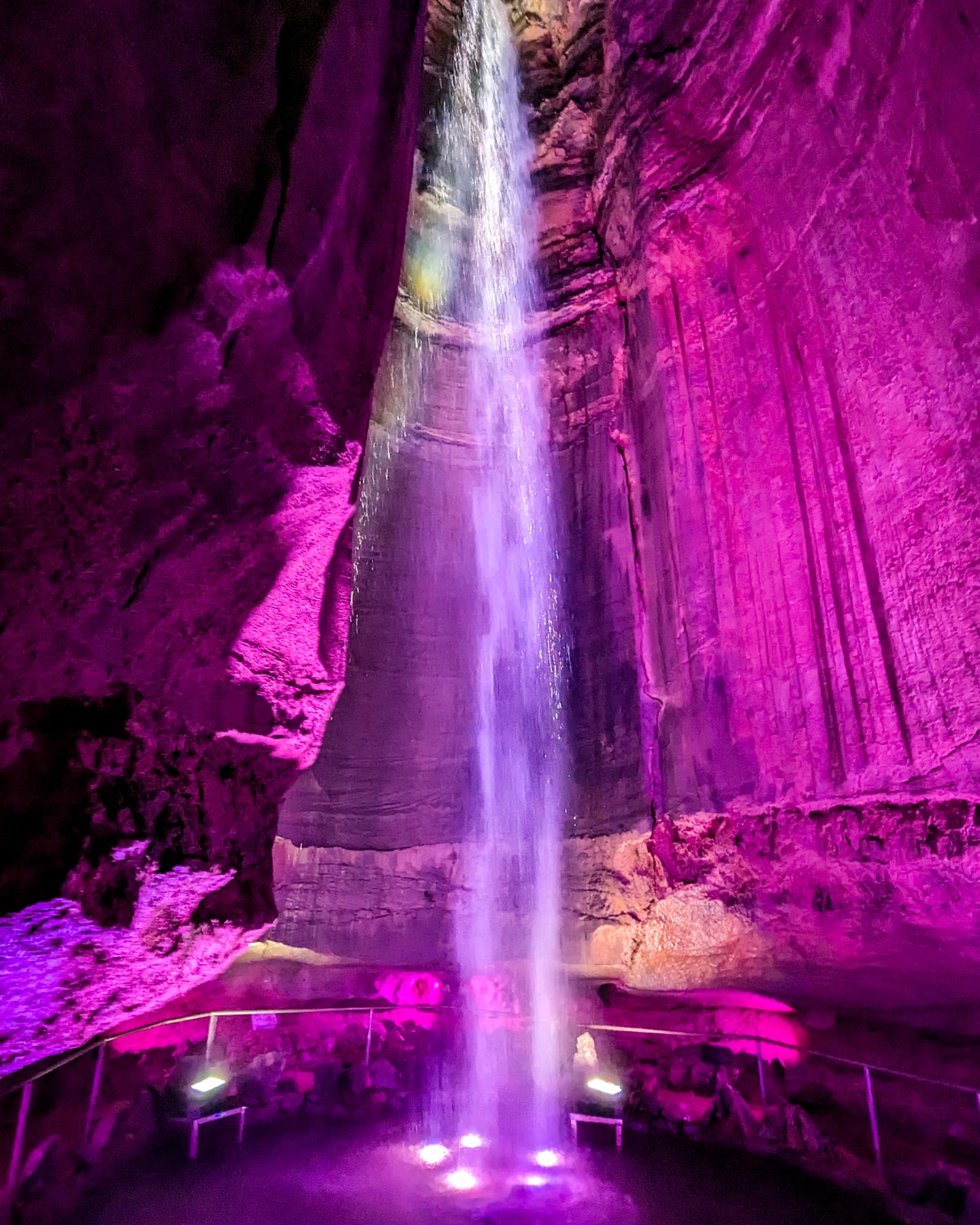 26 stories below the surface… magic awaits!💧 ✨ Ruby Falls is