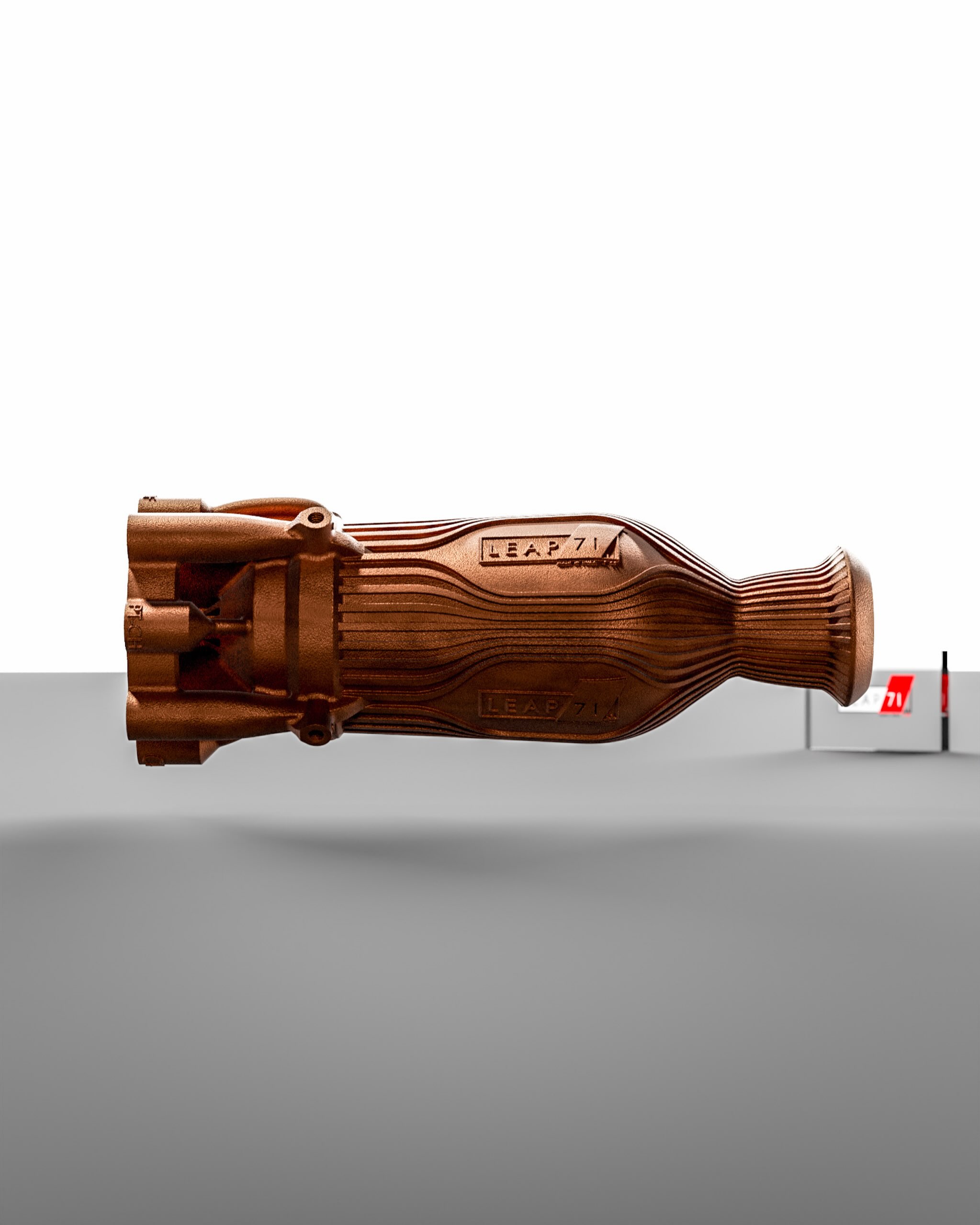 DEFLOW THRUSTER ROCKET DARK CHERRY スラスター LEAP - A small 500 N (112 lbf) kerolox thruster. This successfully