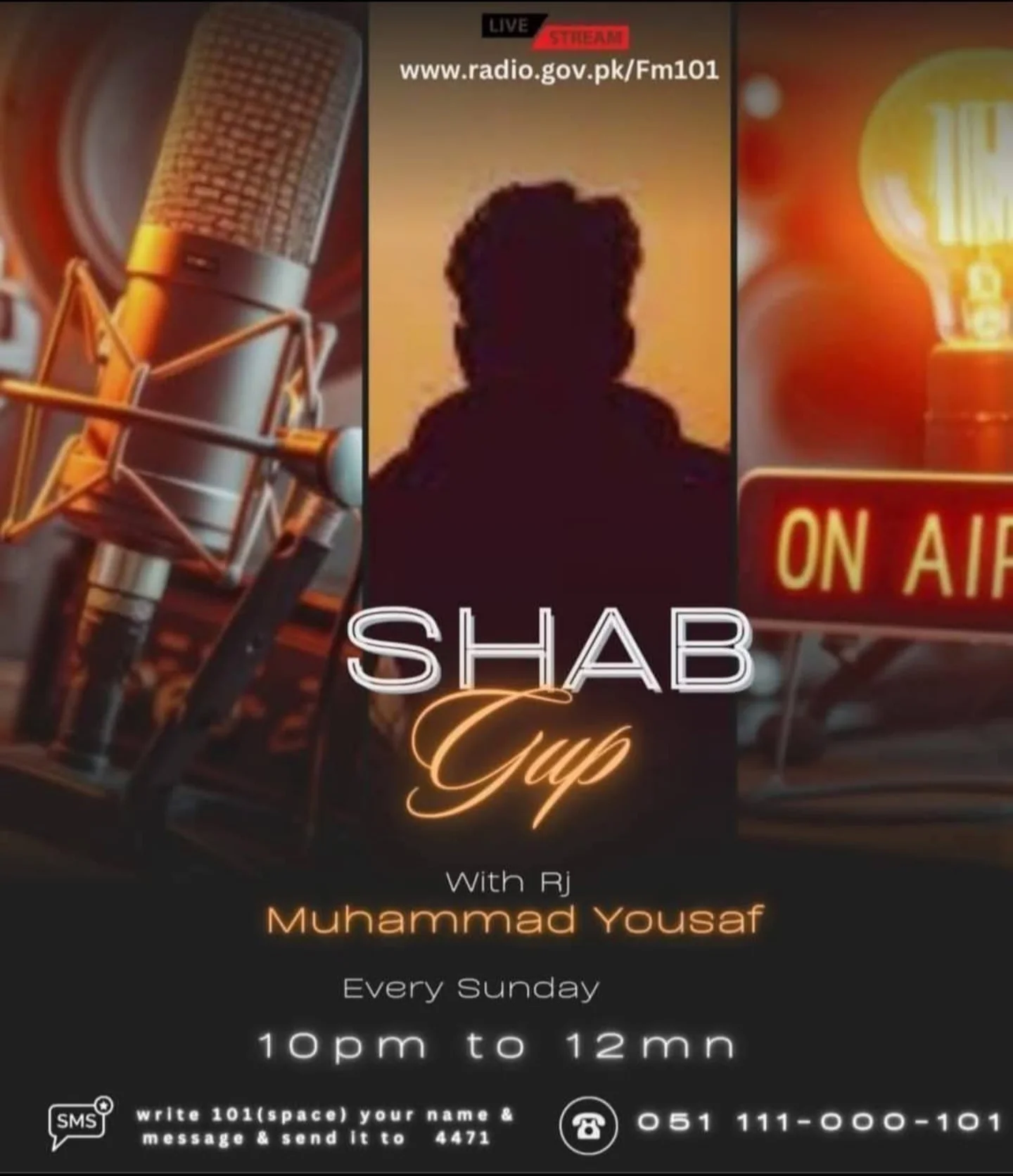 FM - 🎙️Listen Live 📻 Program: SHUB GUP Time: 10 Pm to 12 Midnight RJ ...