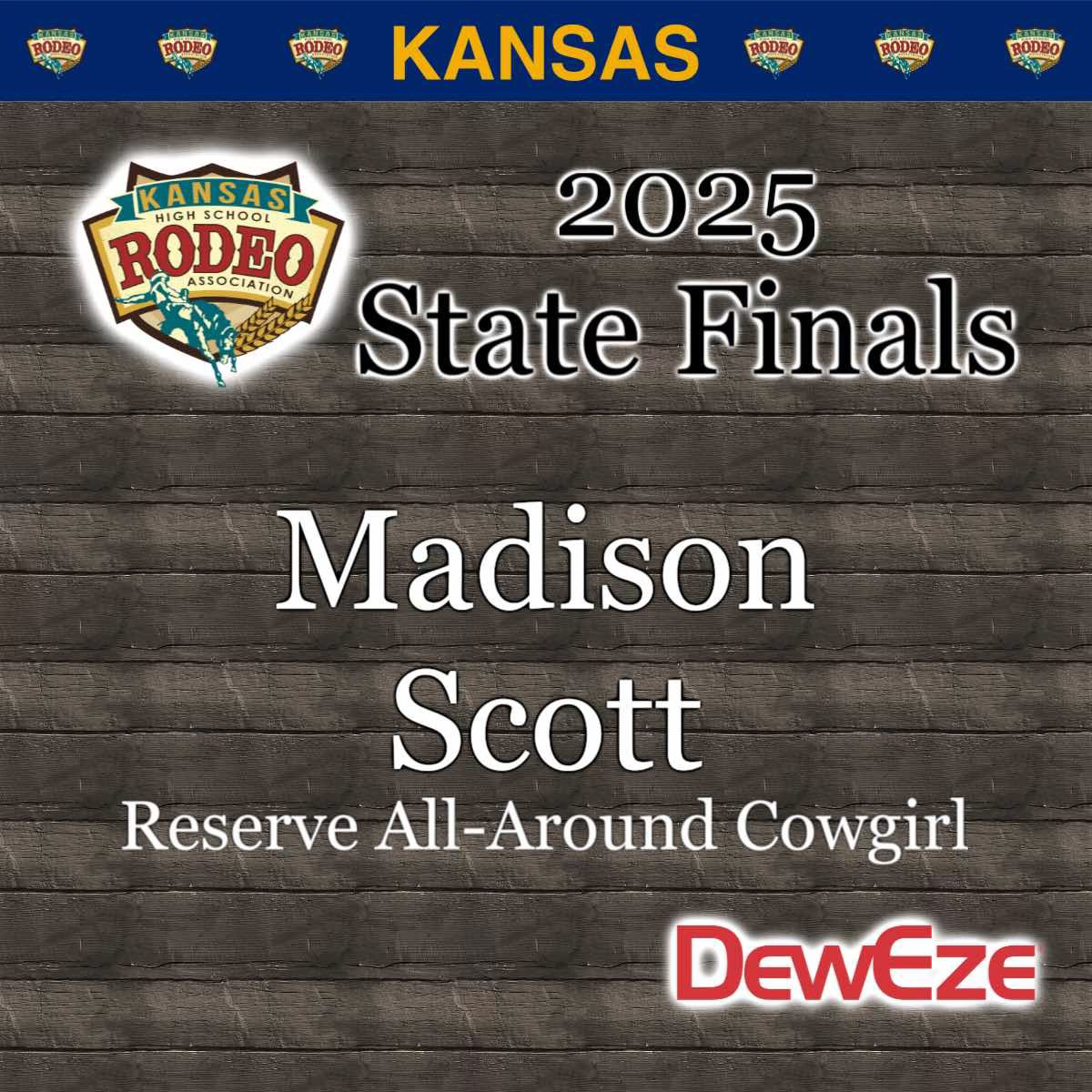 Kansas High School... - Kansas High School Rodeo Association
