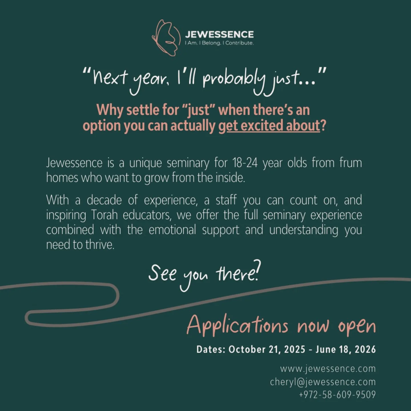 Jewessence - We are excited to announce that applications are now open ...