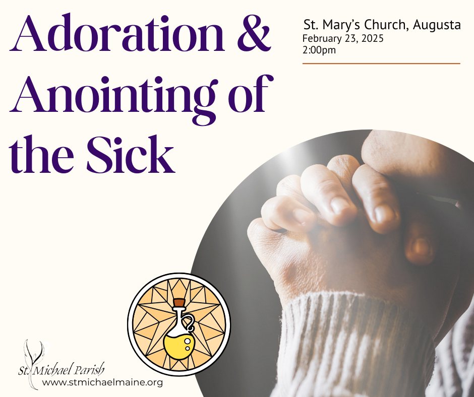 St. - 🙏 Join us for a Healing Service, Adoration and Anointing of the ...