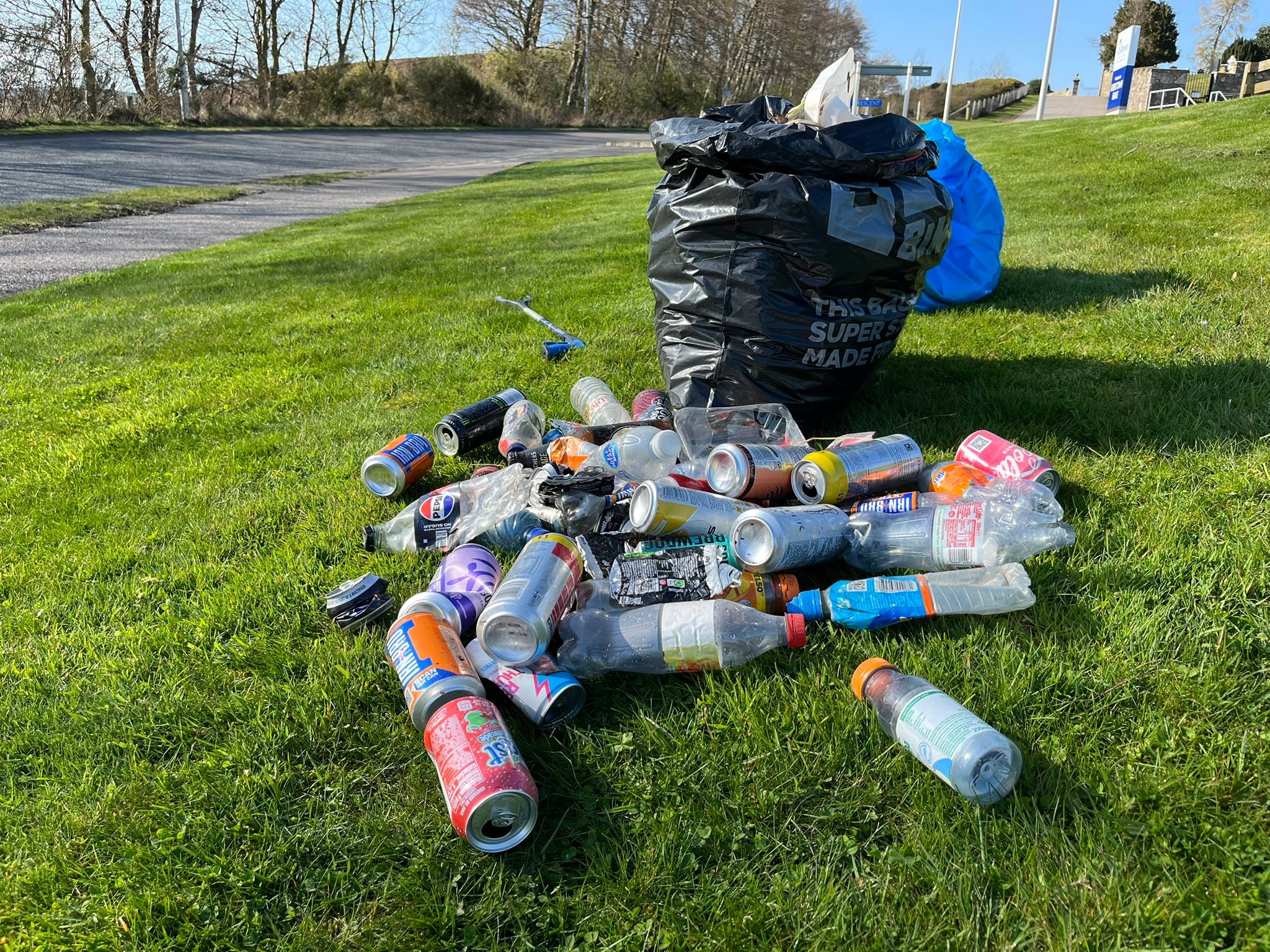 Paws - Does roadside litter annoy you? It seems to be a scourge ...