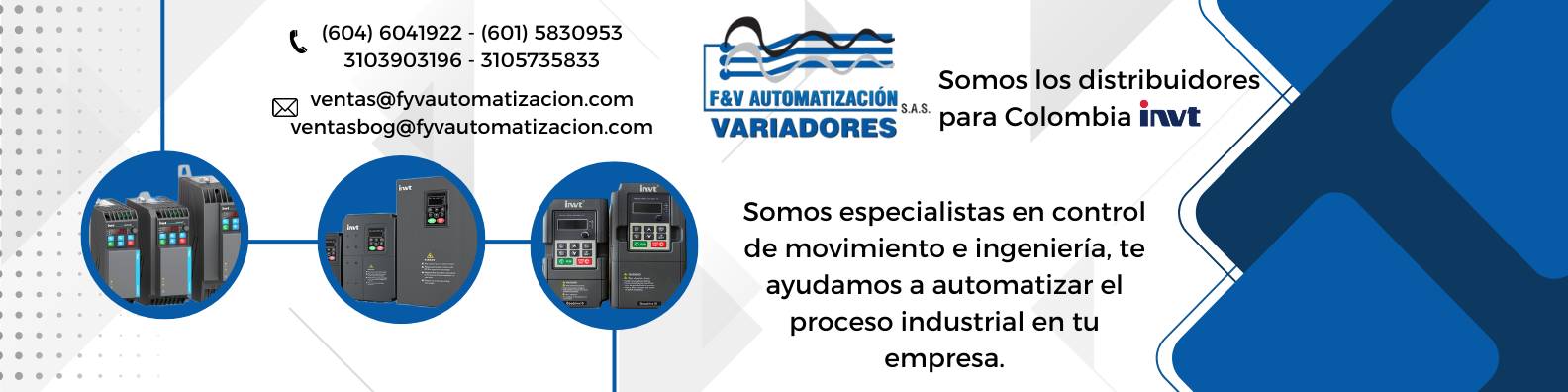 FYV Automatización Variadores SAS. | Medellín