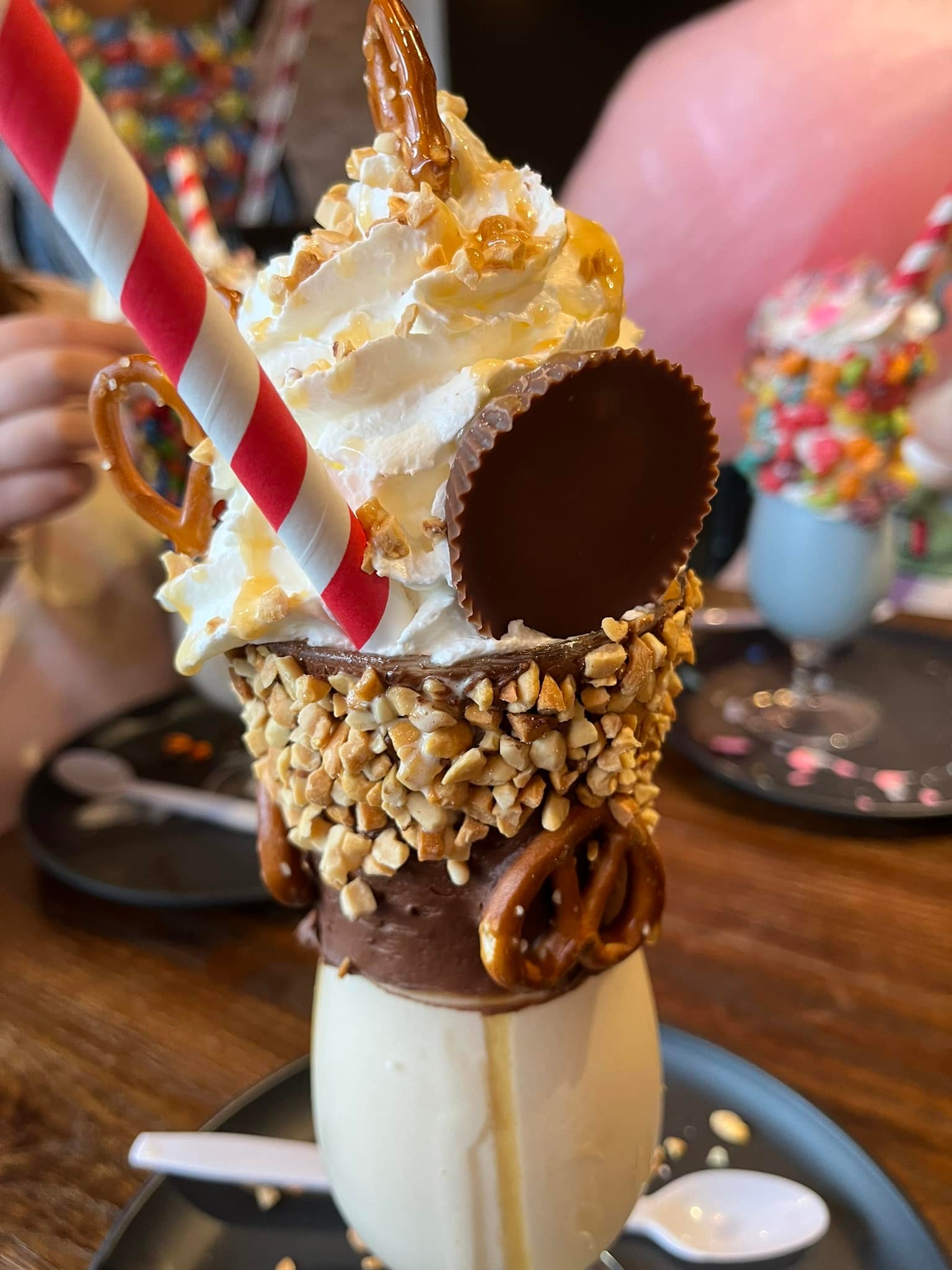Shake No. 8 in Columbus, Ohio serves great milkshakes and waffle