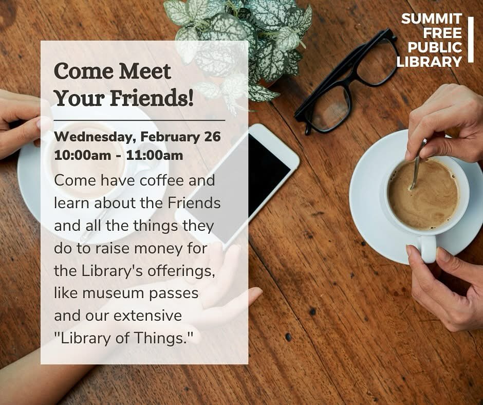 Friends of the Summit Free Public Library | Summit NJ