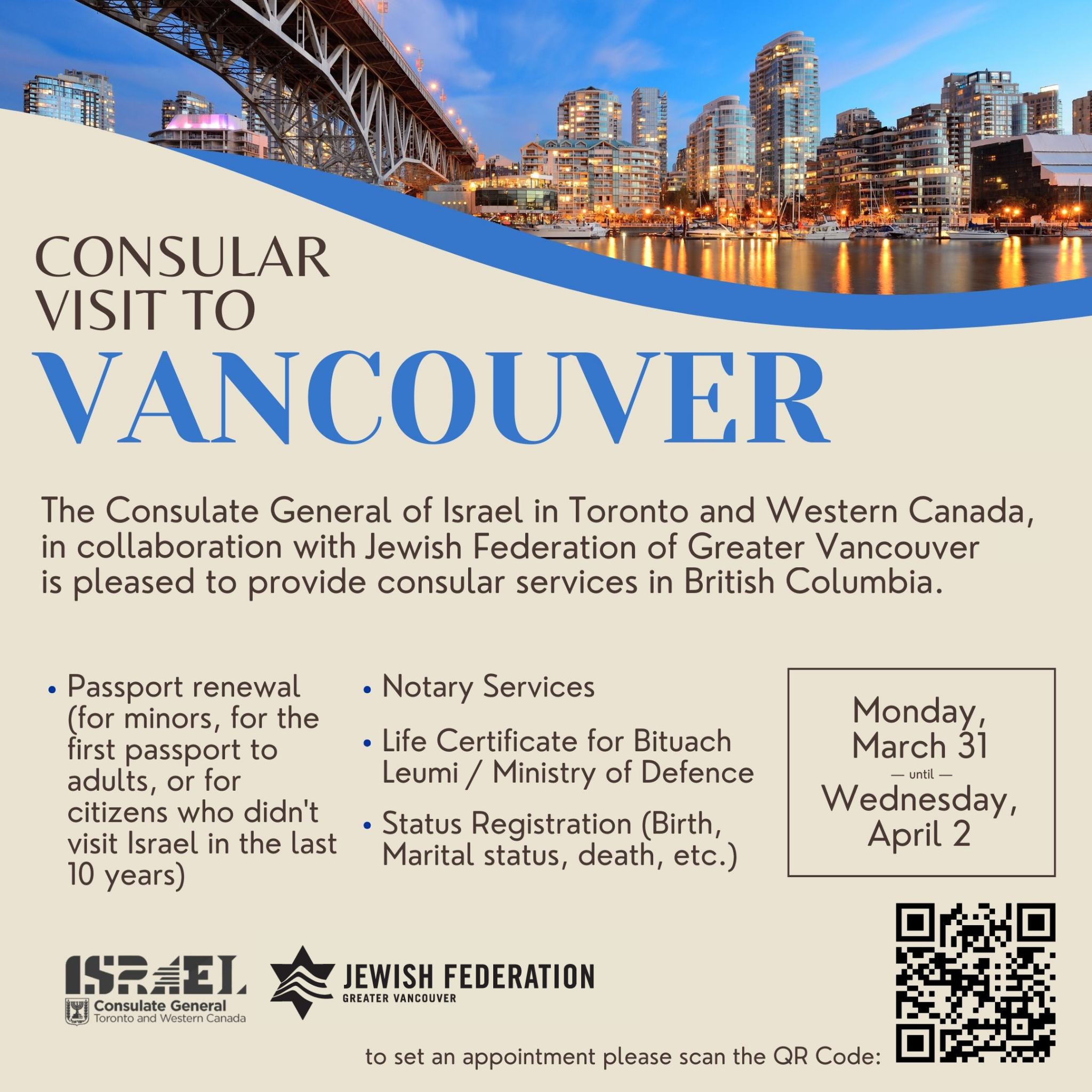 📢 Exciting News... - Jewish Federation of Greater Vancouver