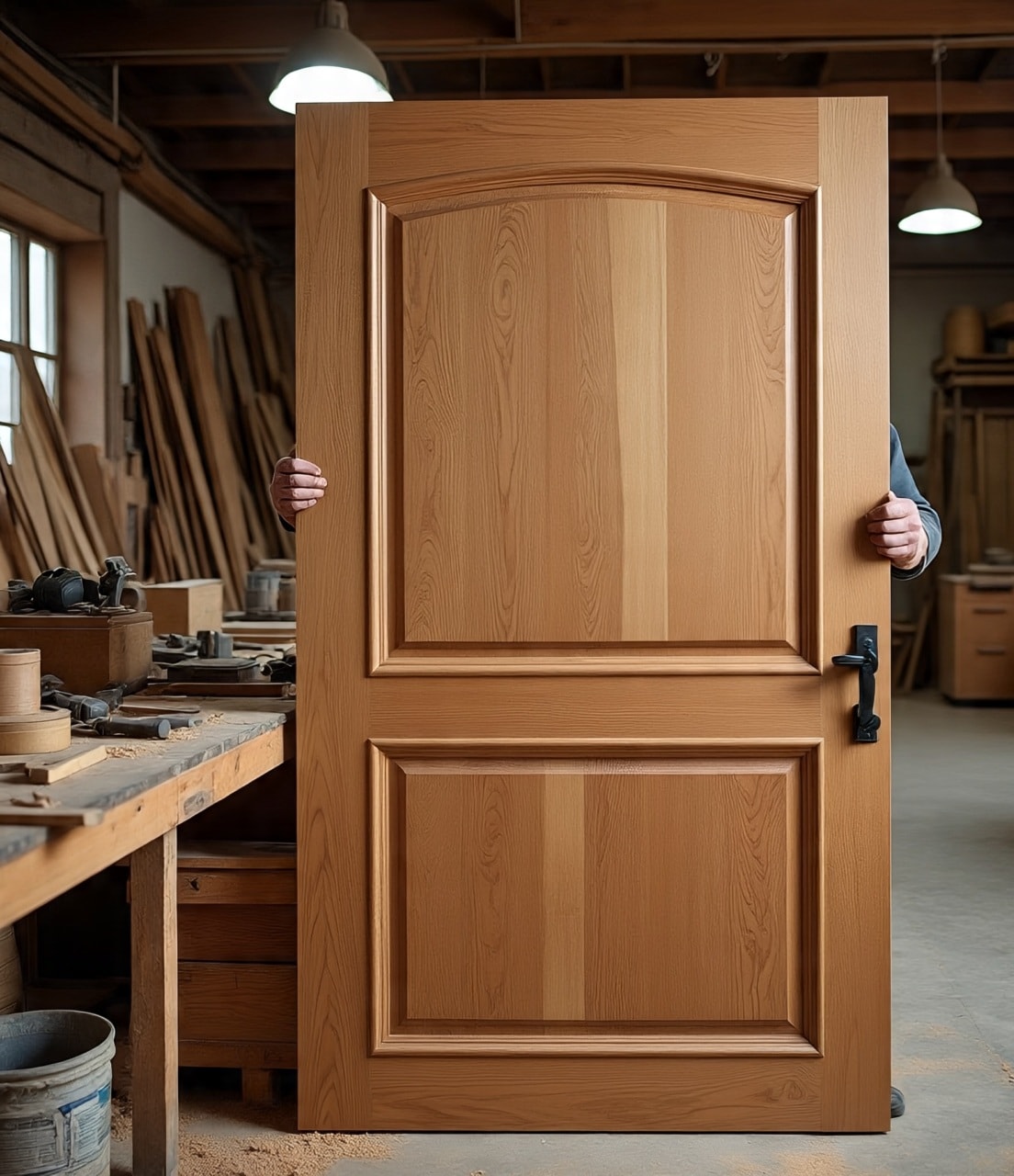Raza - Modern teak wood doors are a popular choice for homes due to ...
