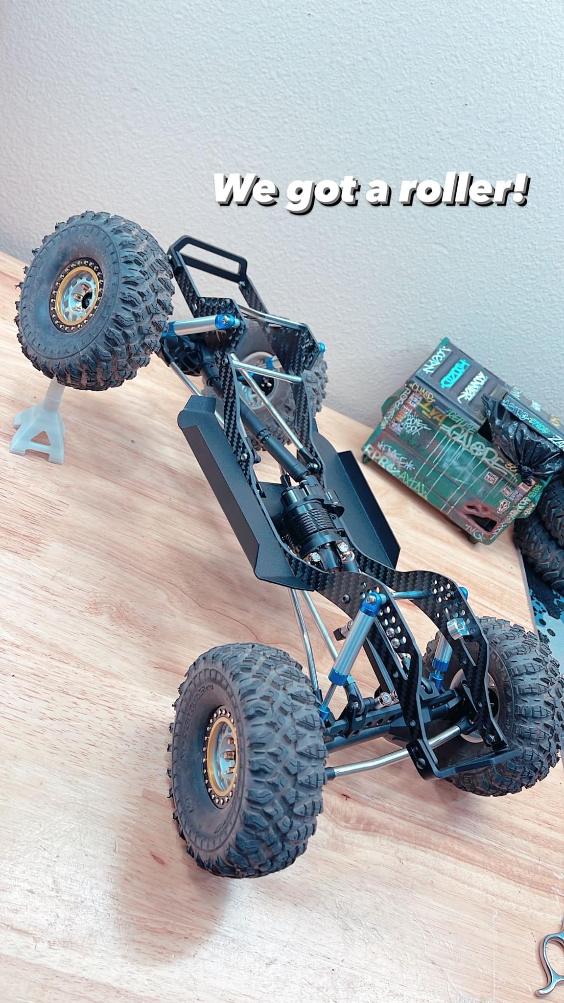 The Kraken rocking the New Anvil body from Jconcepts.
