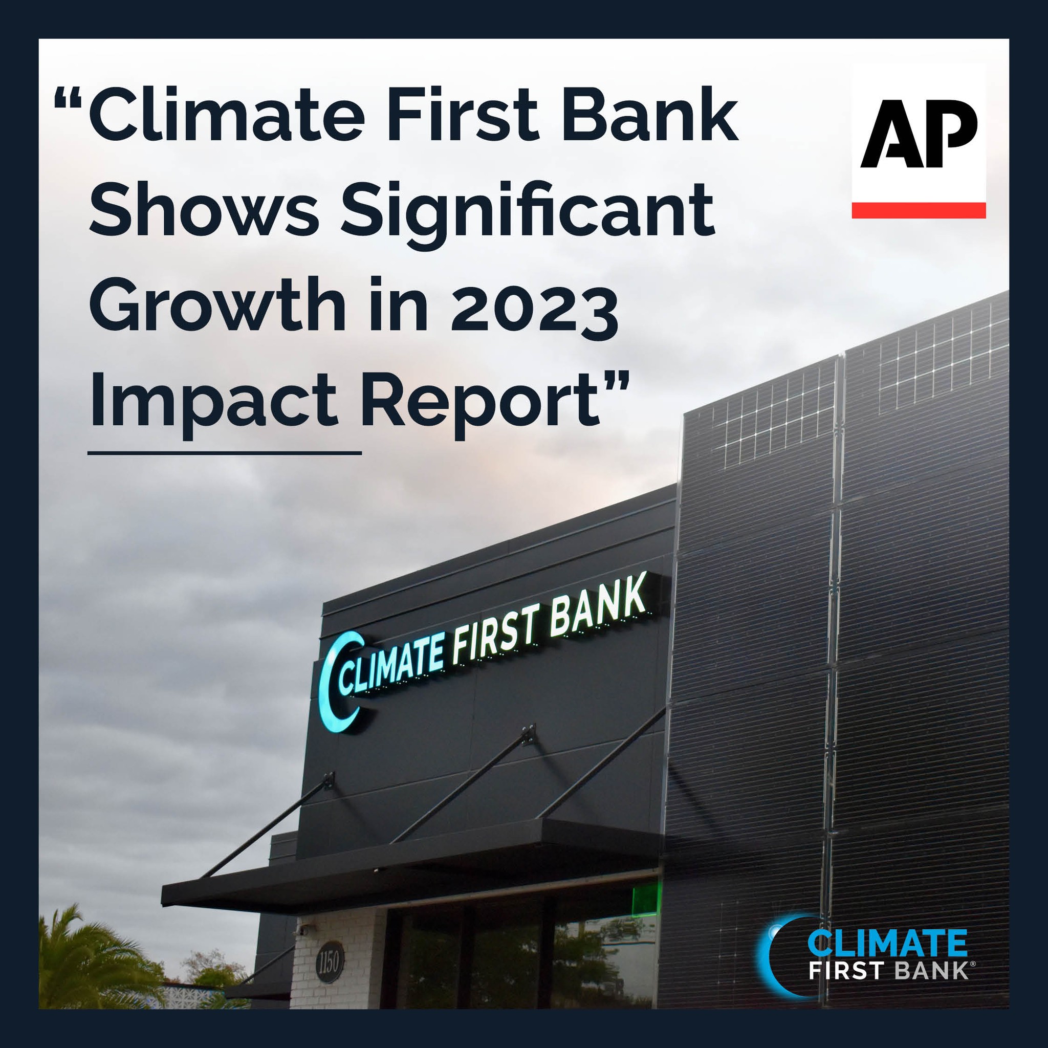 Our recent press release has been... - Climate First Bank | Facebook