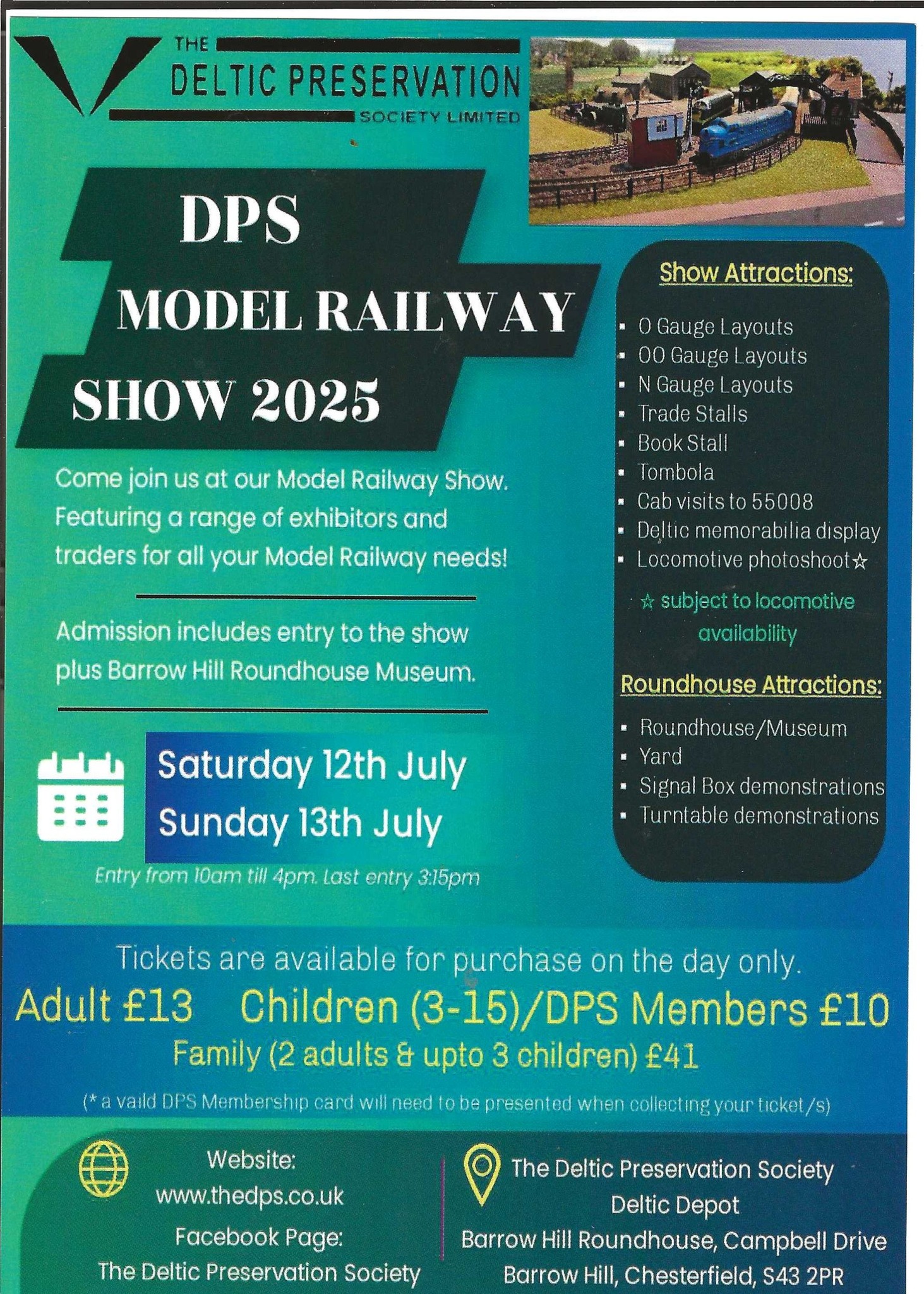The Deltic - The DPS Model Show returns in 2 weeks on Saturday 12th and ...