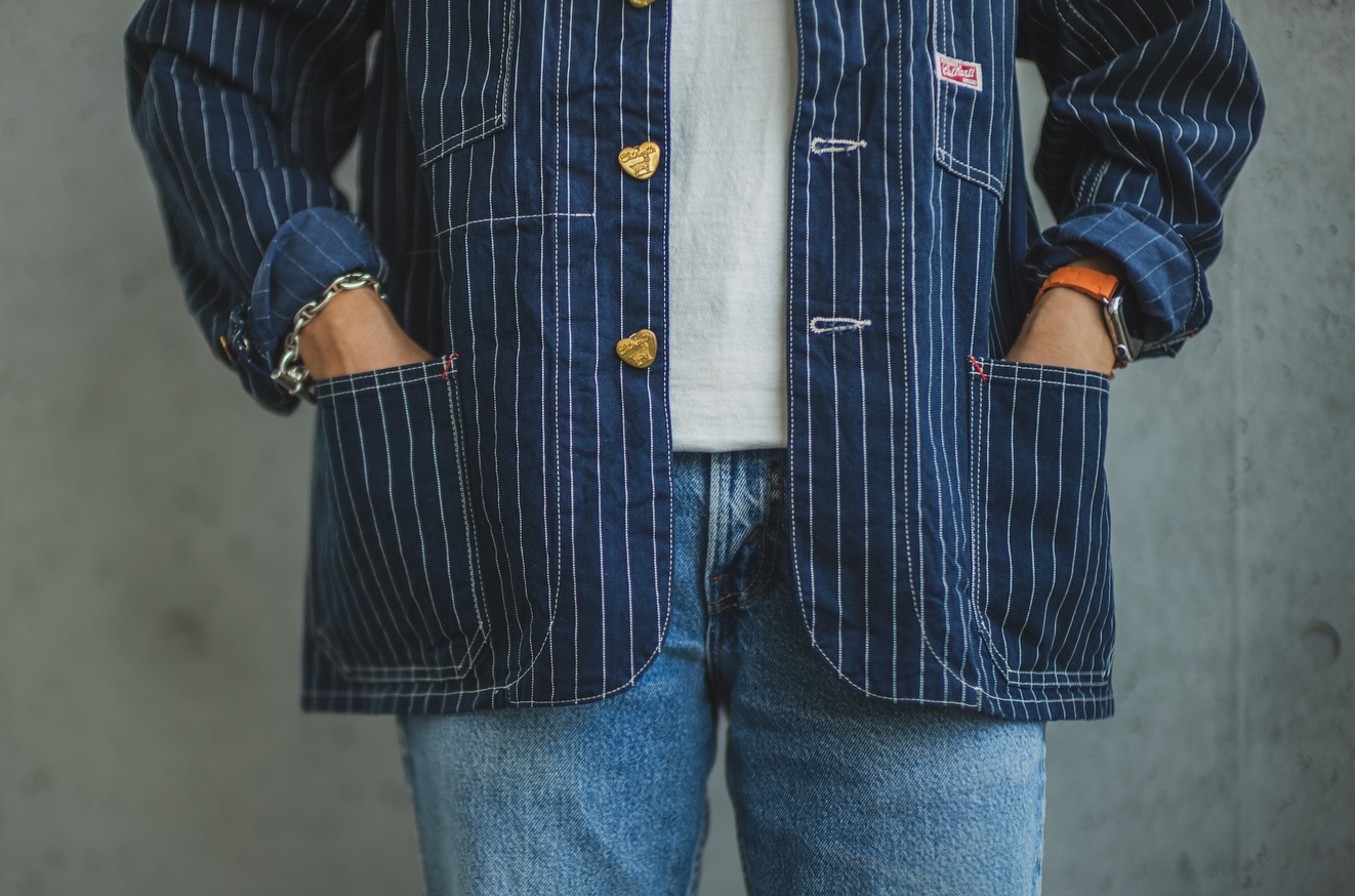 Cathartt Chore Coat Woven Stripe ここ最近の実店舗でも人気なのが 