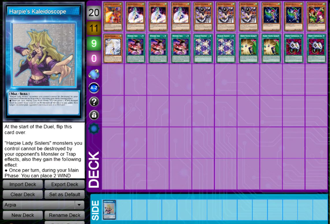 yugioh mai deck list Complete Custom for Yu-Gi-Oh! LTD 100% COTTON SIZING Yu-Gi-Oh!: Ranking Mai's Best Harpie