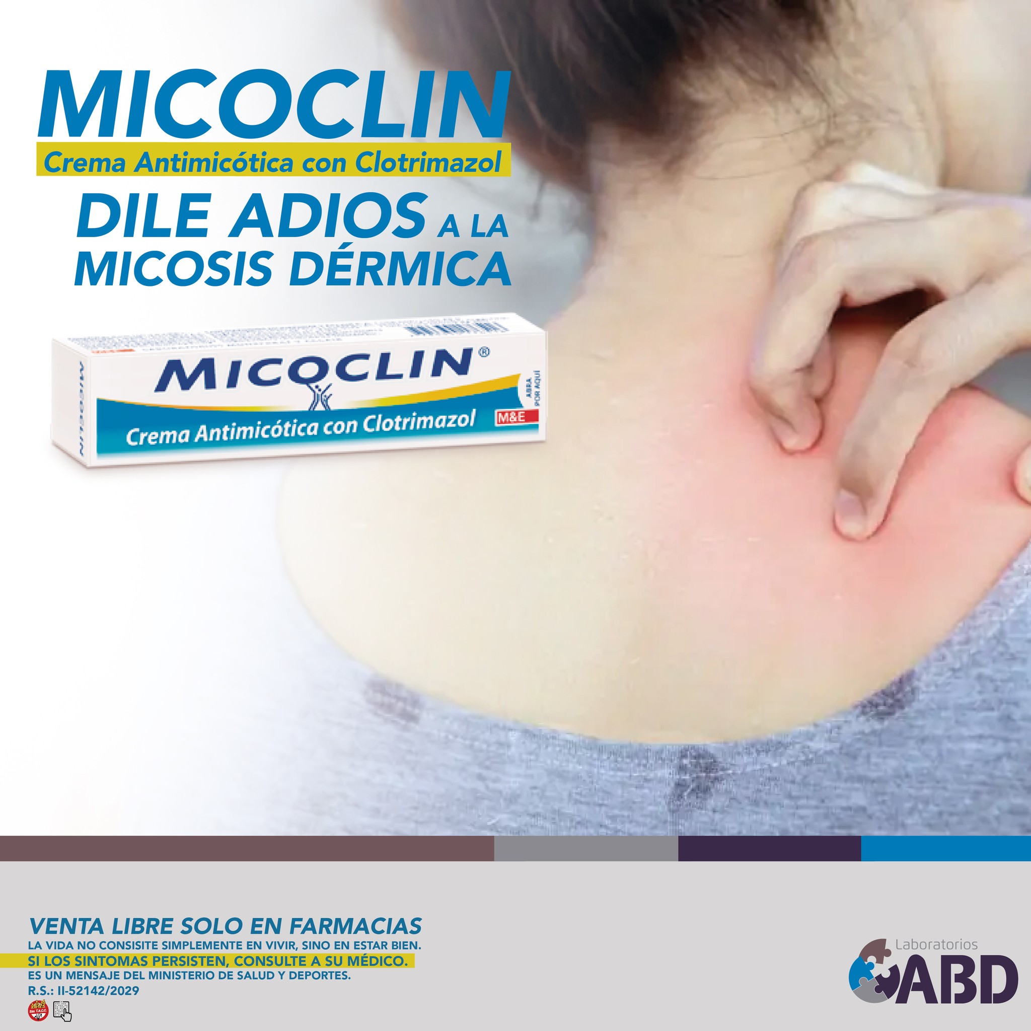 Laboratorios - MICOCLIN CREMA Dile adiós a la micosis dérmica 𝙑𝙚𝙣𝙩𝙖 ...