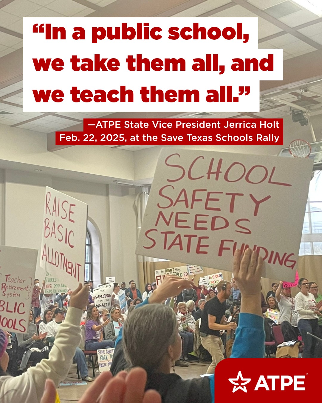 ATPE - Association of Texas Professional Educators - ATPE was honored ...