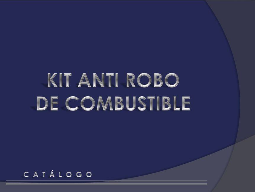 Kit Anti Robo De Combustible
