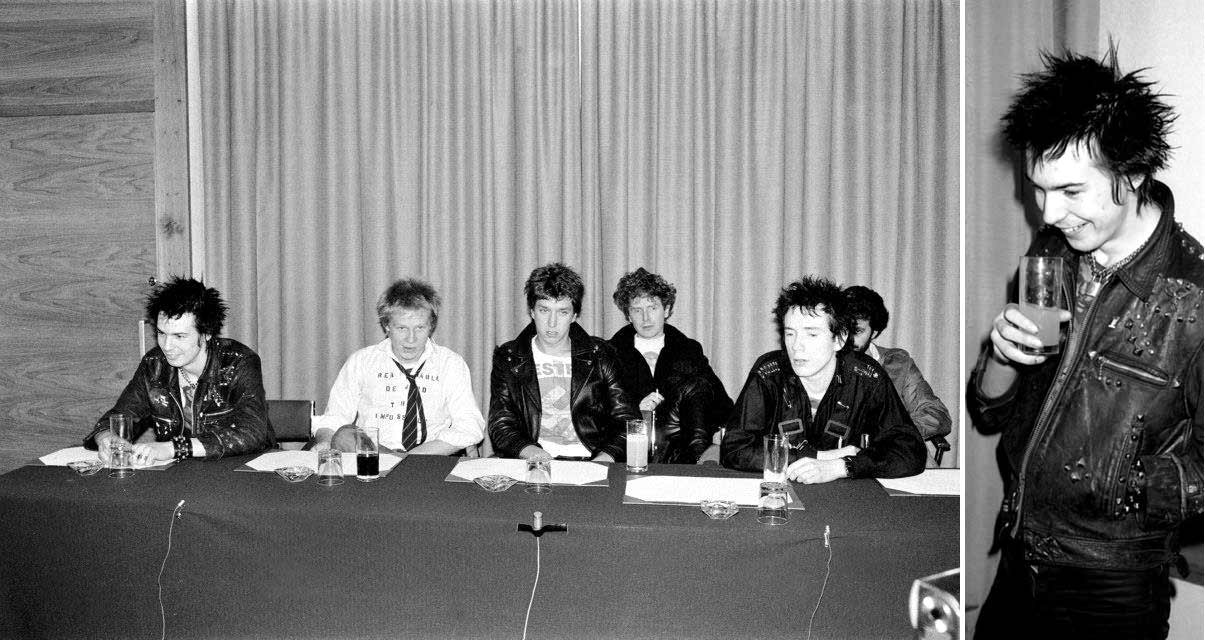 10th March 1977 - Sid, Paul, Steve, Malcolm, John and Derek Green 