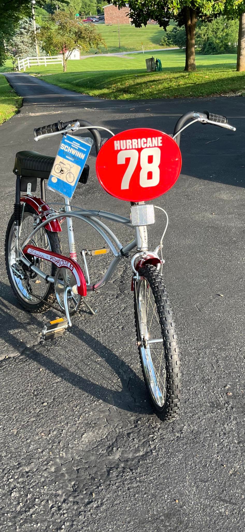 My 1978 Schwinn Hurricane 5 speed. In original Unused condition.