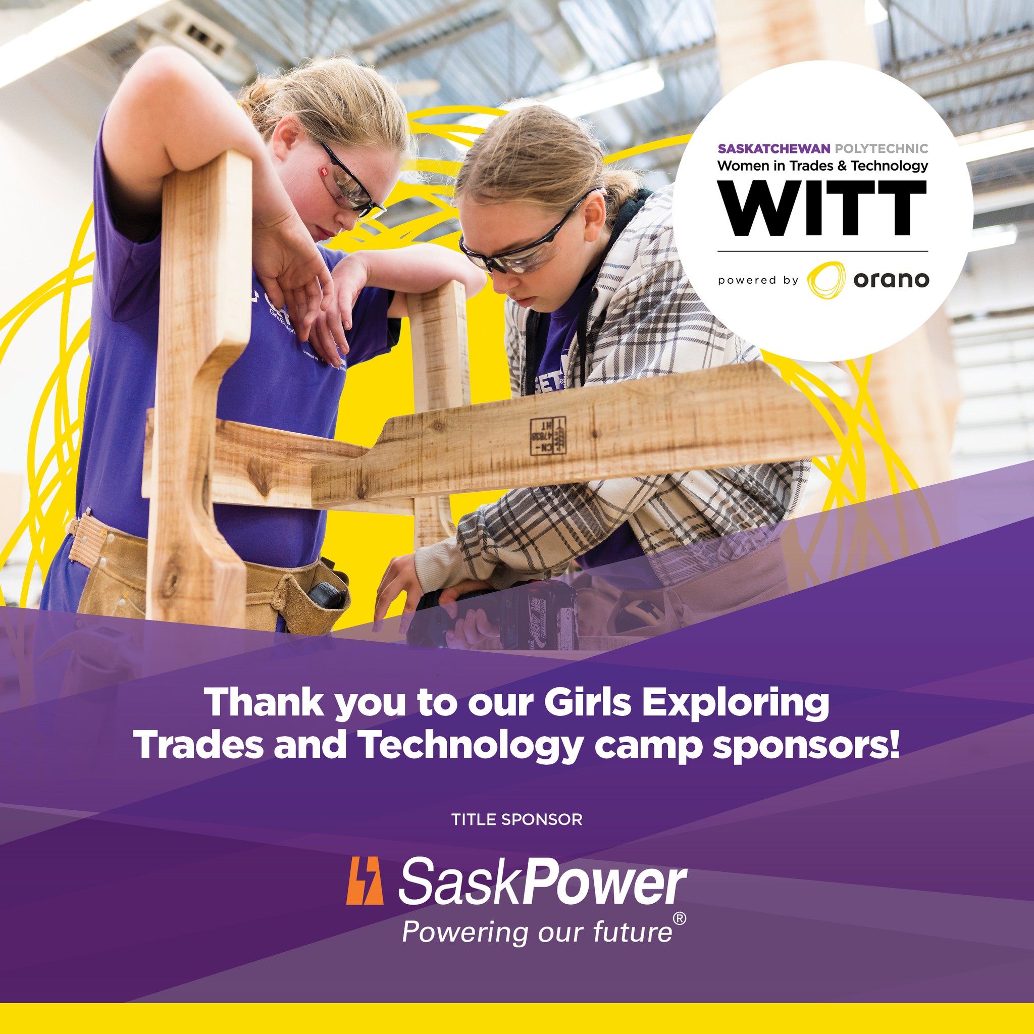 Saskatchewan Polytechnic Women in Trades and Technology powered by Orano