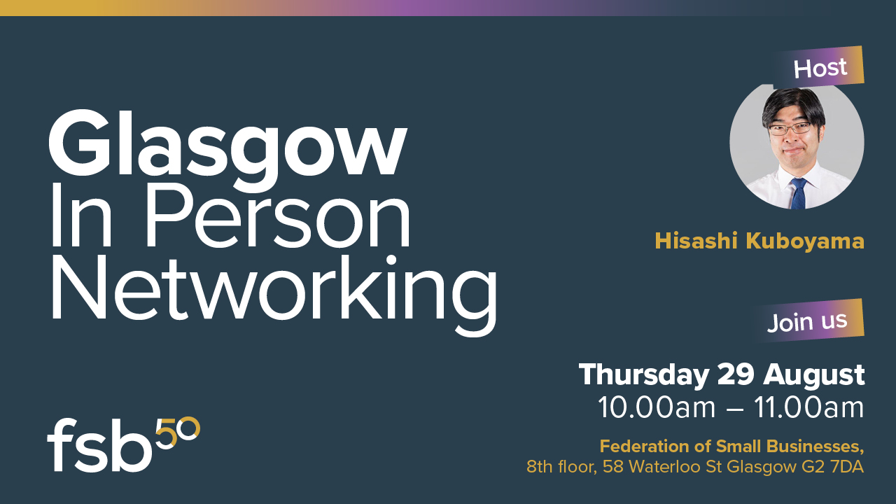 FSB Scotland - 🖐️ We look forward to welcoming you to... | Facebook