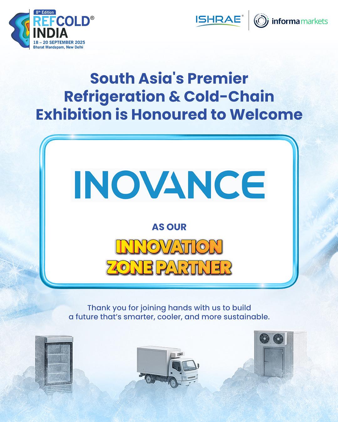 Refcold - We’re thrilled to welcome INOVANCE as the Innovation Zone ...