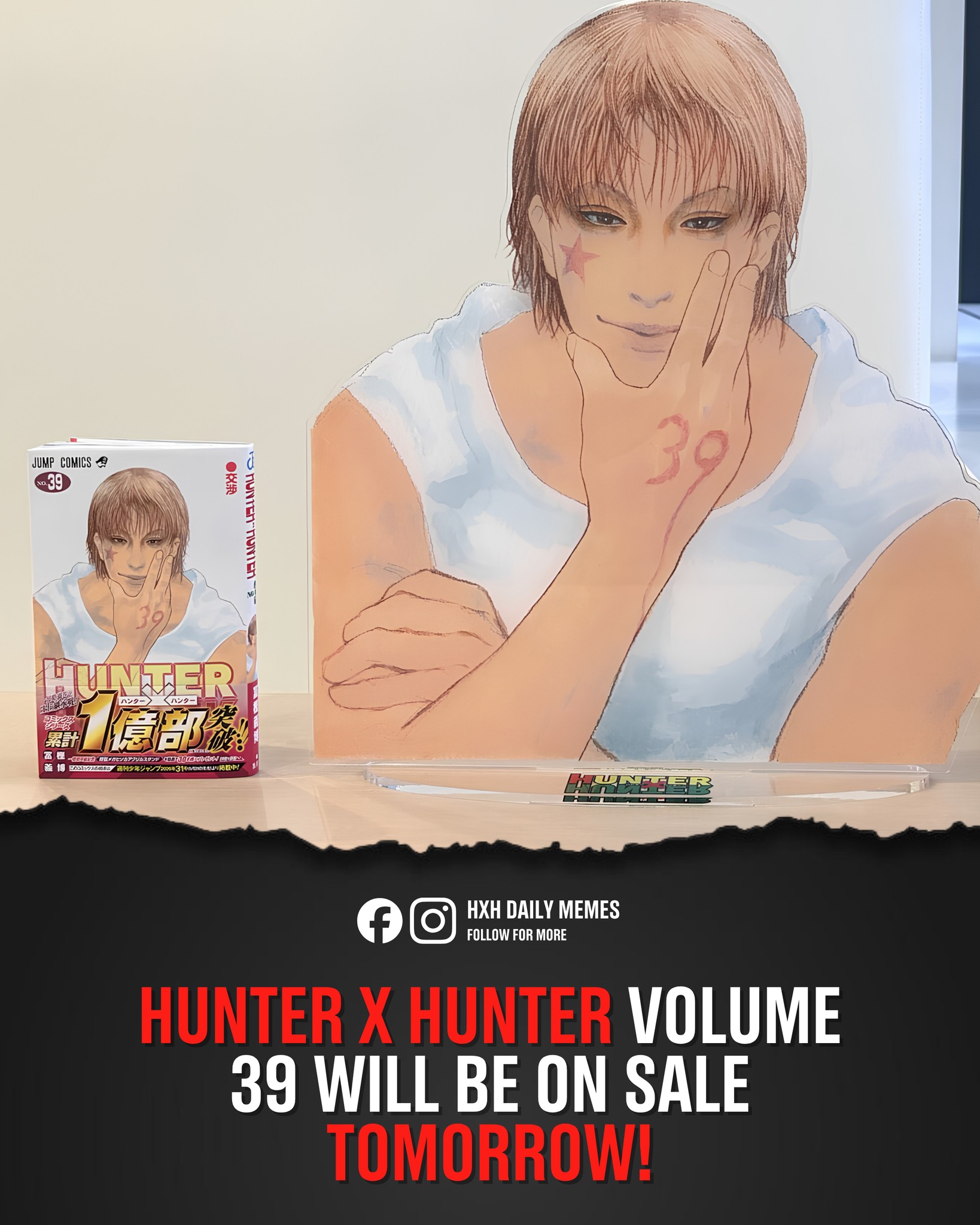 HXH UPDATE‼️ Hunter x Hunter voLume 39 will be on sale Tomorrow