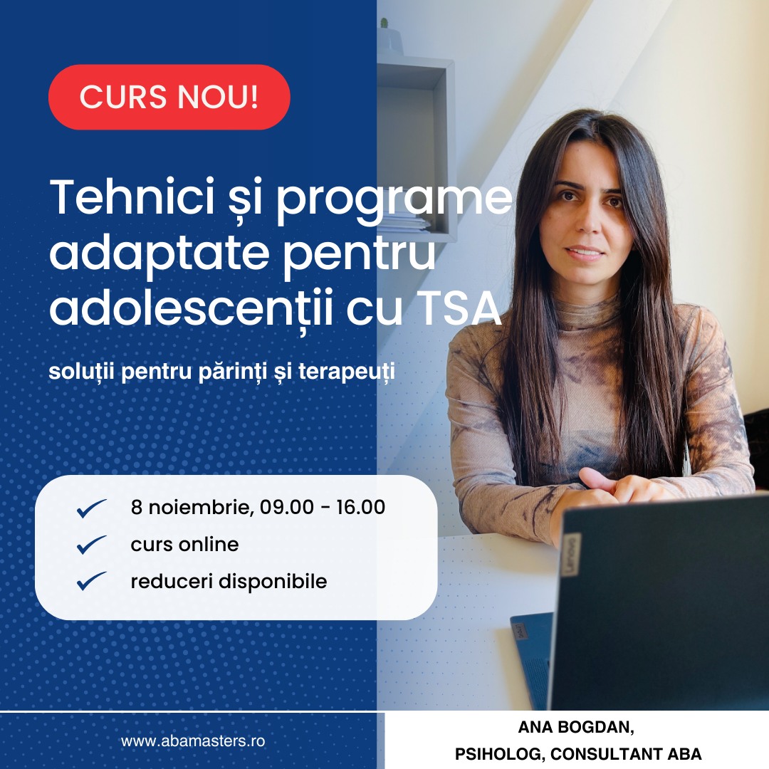 ABA - 📢 𝗡𝗢𝗨: 𝗟𝗮𝗻𝘀𝗮̆𝗺 𝘂𝗻 𝗰𝘂𝗿𝘀 𝗱𝗲𝗱𝗶𝗰𝗮𝘁 𝗽𝗮̆𝗿𝗶𝗻𝘁̦𝗶𝗹𝗼𝗿 𝘀̦𝗶 𝘁𝗲𝗿𝗮𝗽𝗲𝘂𝘁̦𝗶𝗹𝗼𝗿 ...