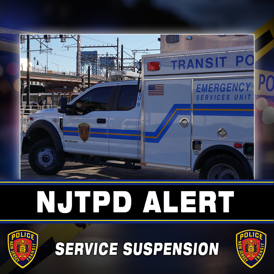 NJ - NJTPD ALERT Due to a Conrail freight train derailment near Union ...