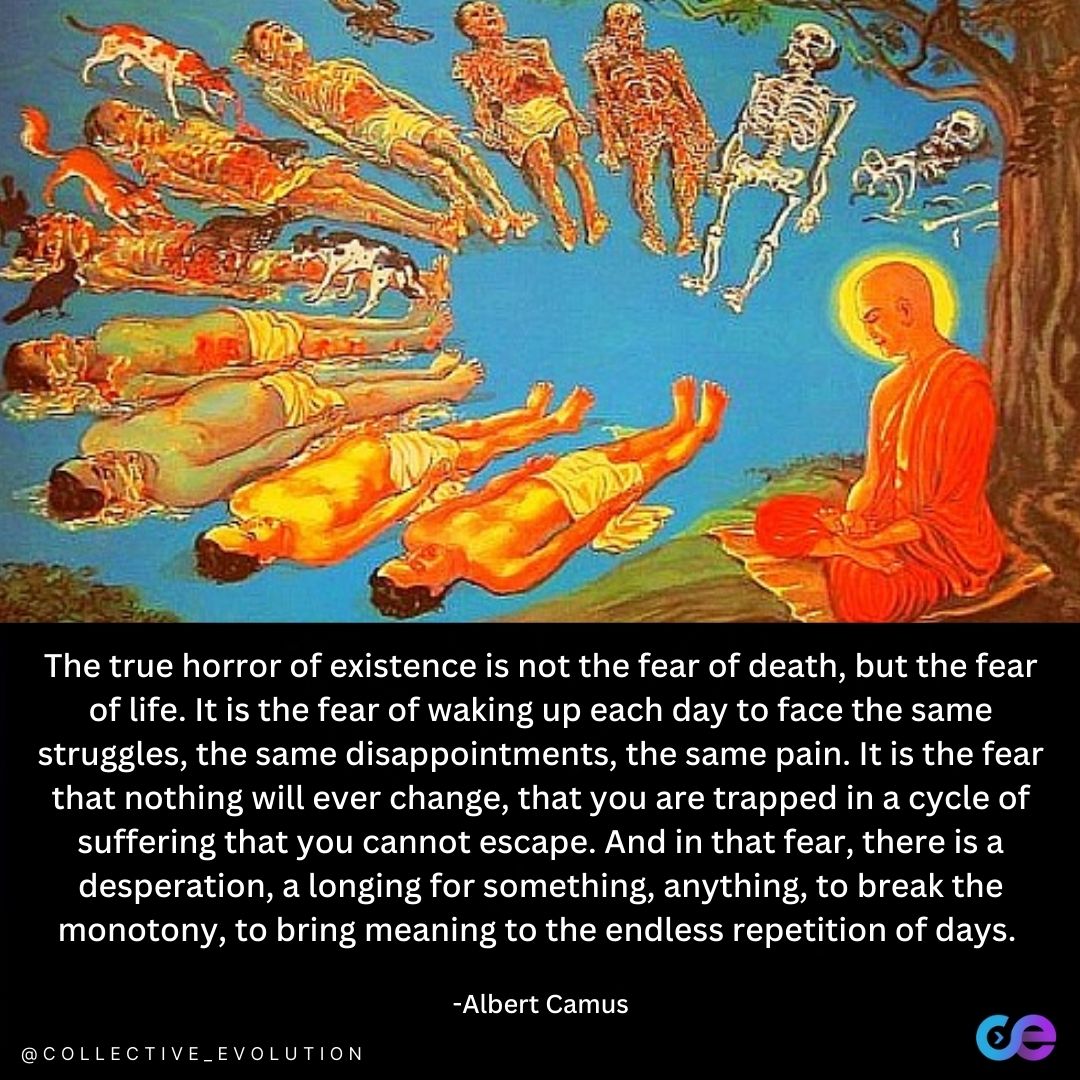 The true horror of existence is not... - Collective Evolution | Facebook