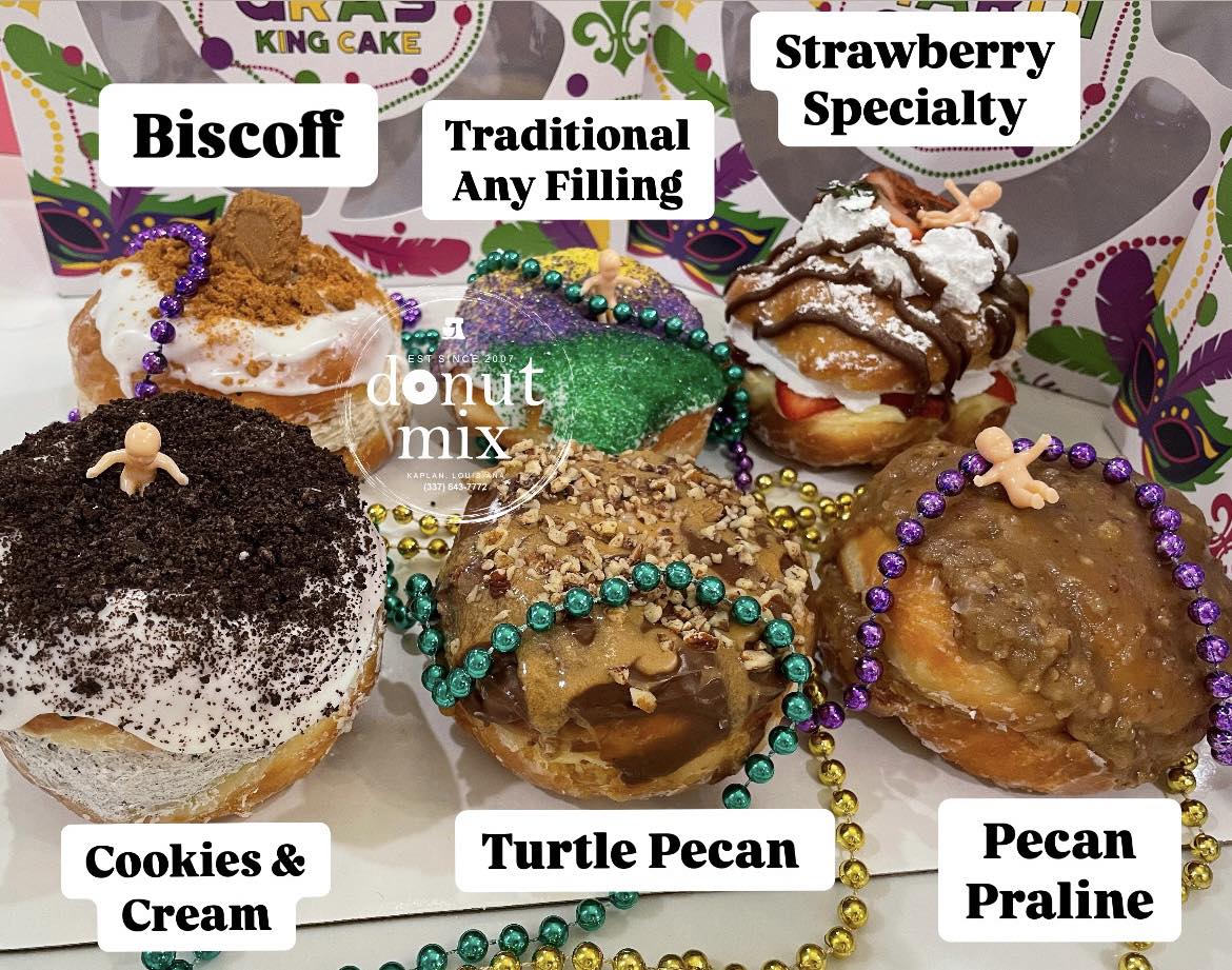 Rouses' Dr. Pepper gourmet king cake with infused icing