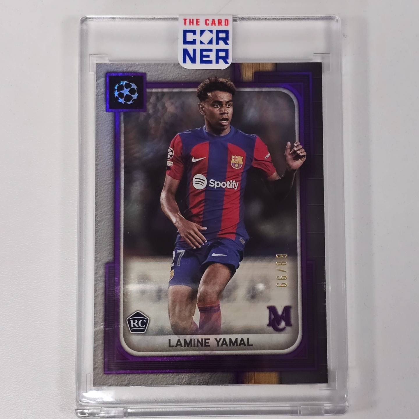 The Card Corner - 2023-24 Topps Museum Collection - Lamine Yamal 