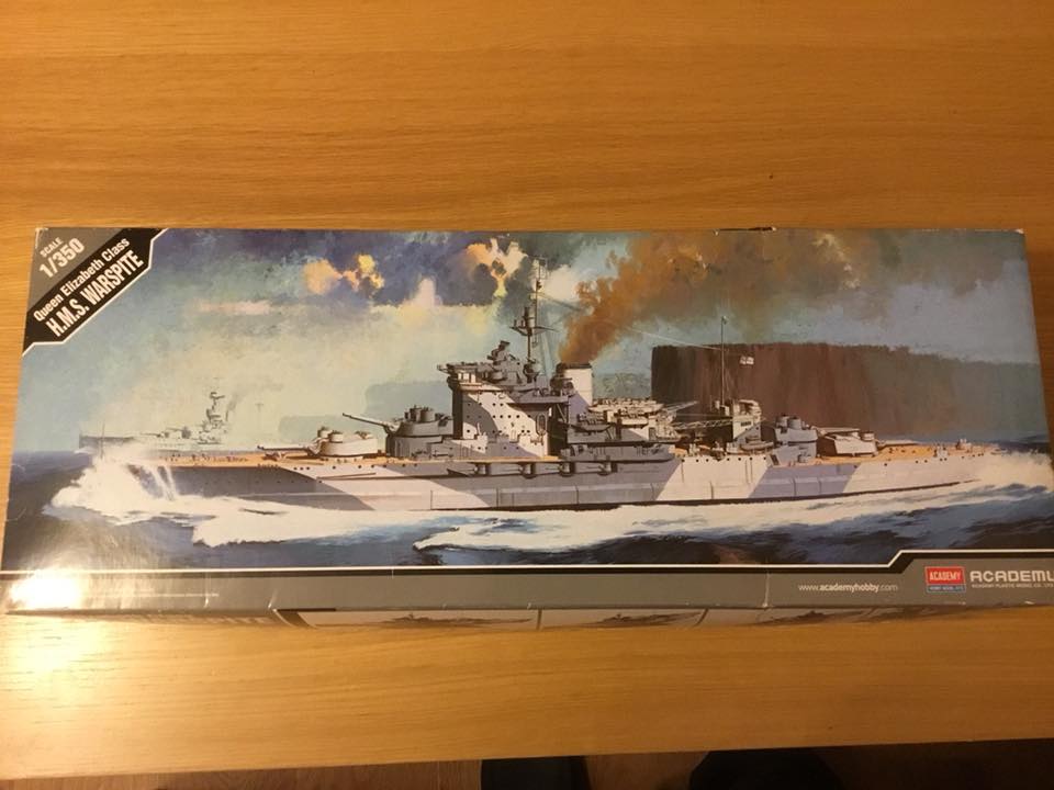 HMS Warspite 1943(1/350 Academy ) Generic etch Flyhawk Royal Navy