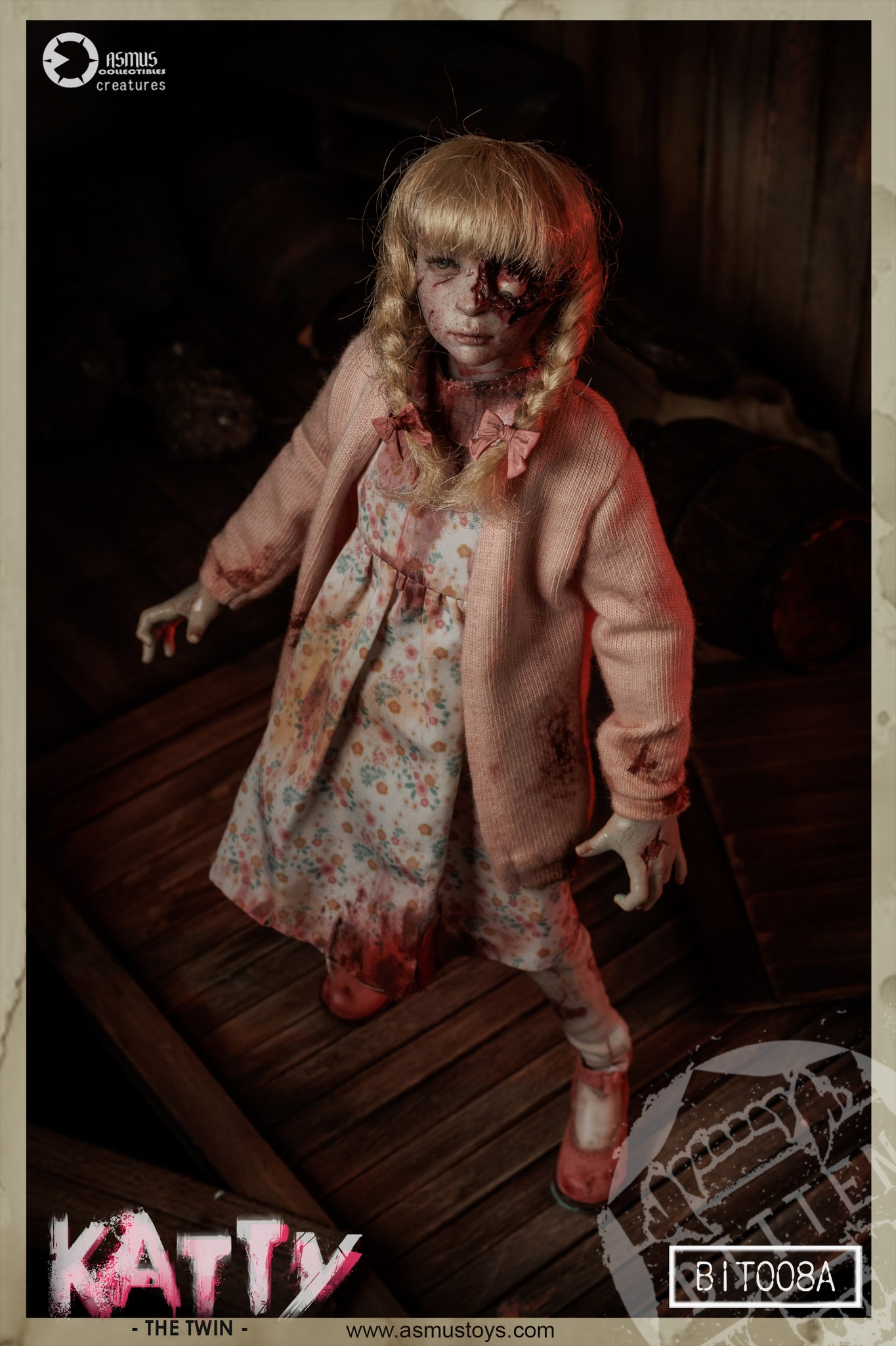 人形 ASMUS TOYS KATTY 1/6 Asmus Toys' zombie girl Katty action figure