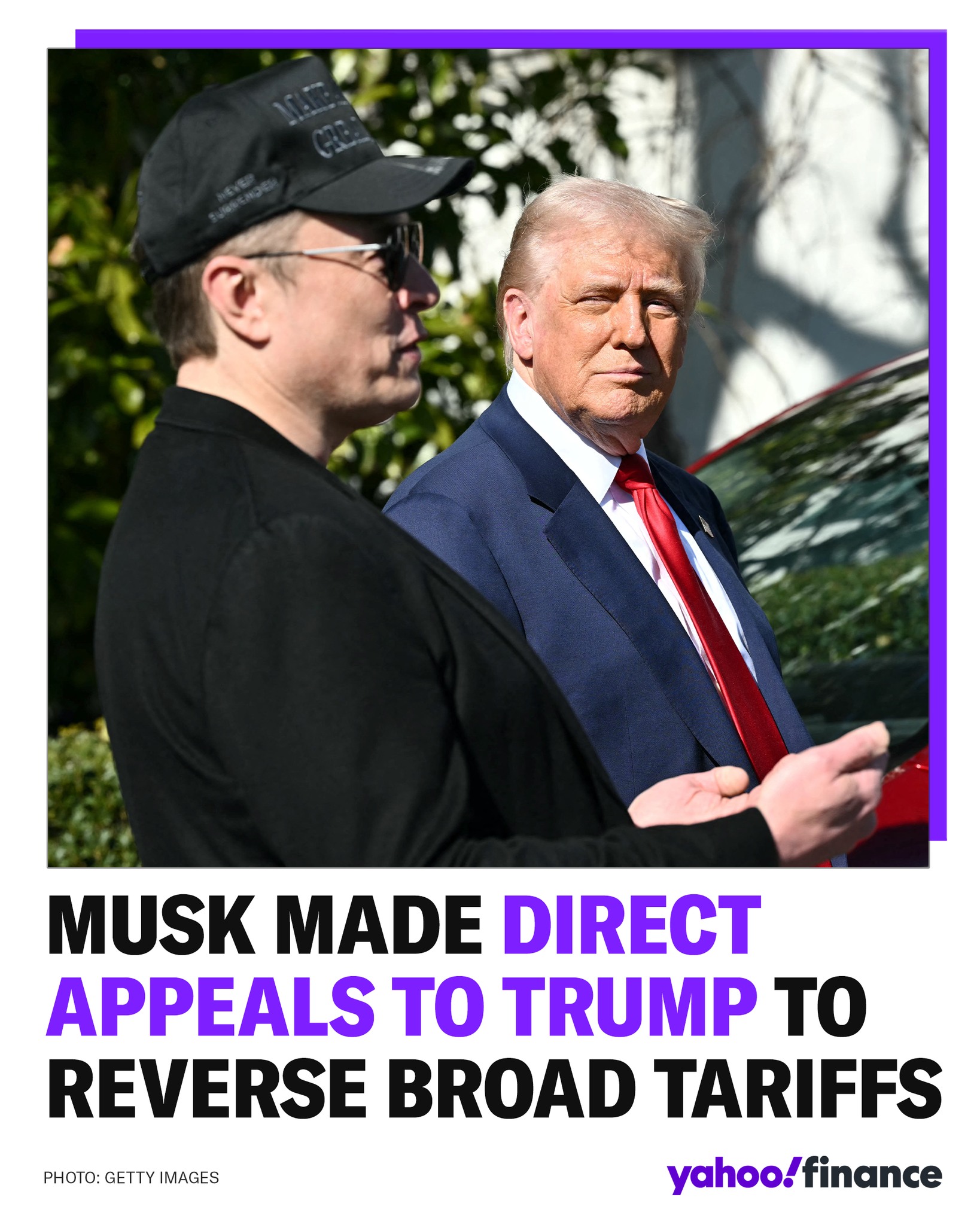Yahoo Finance - Elon Musk’s break with President Donald... | Facebook