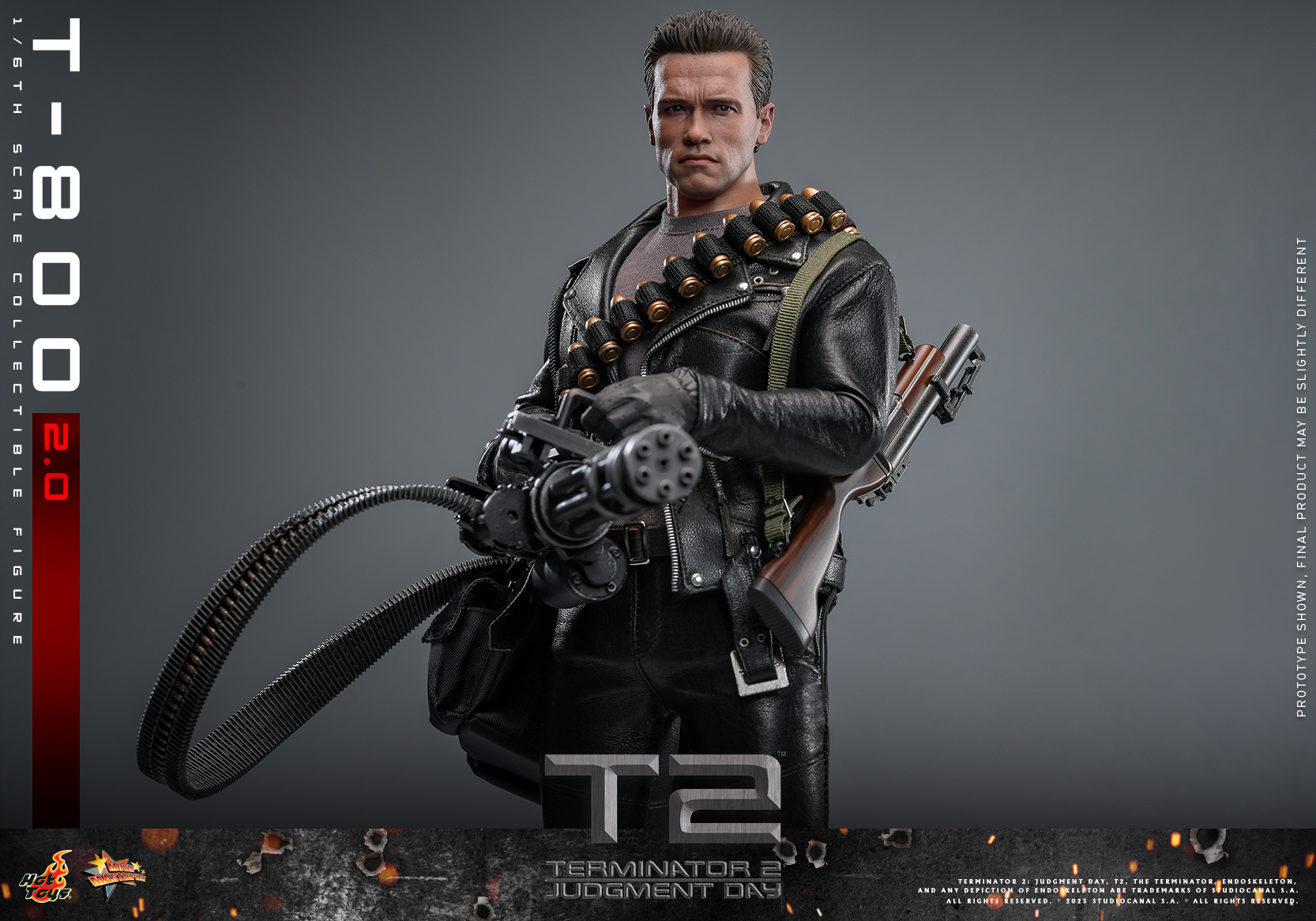 Terminator 2: Judgment Day™-T-800 Endoskeleton Arm & Brain Chip