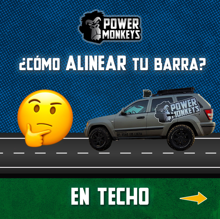 Power Monkeys - ¿Cómo ALINEAR BARRAS Y FAROS LED para off... | Facebook