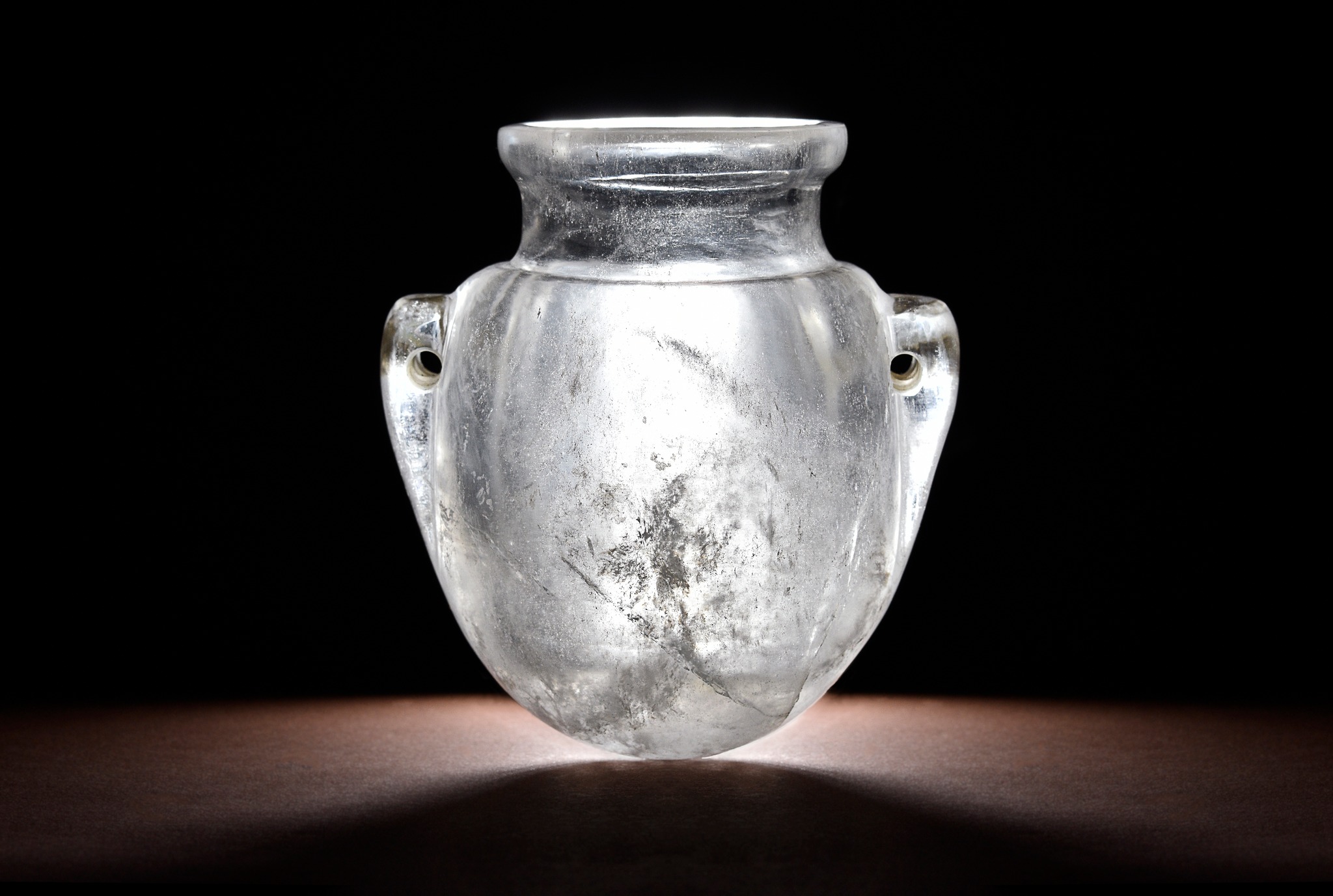 Apollo Galleries - The ancient vessel of rock crystal is cut and ...