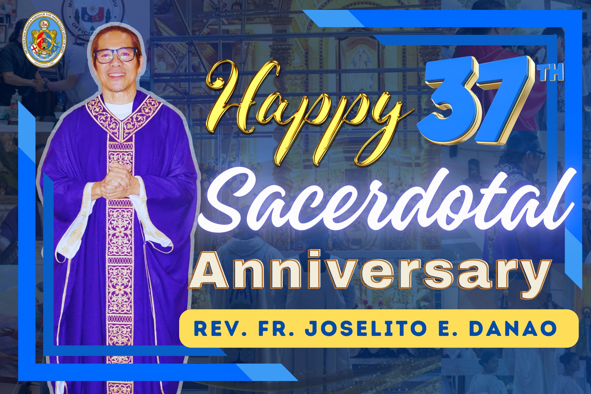 Archdiocesan - June 1 | 37 YEARS IN PRIESTHOOD 36 years ago, Rev. Fr ...