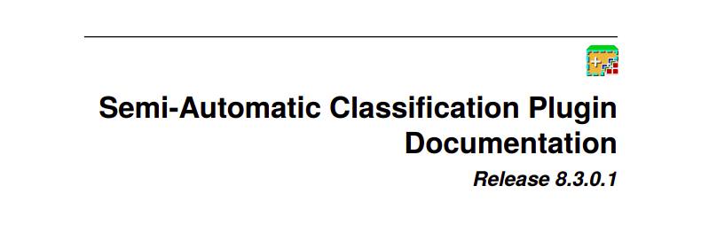 Semi-Automatic Classification Plugin