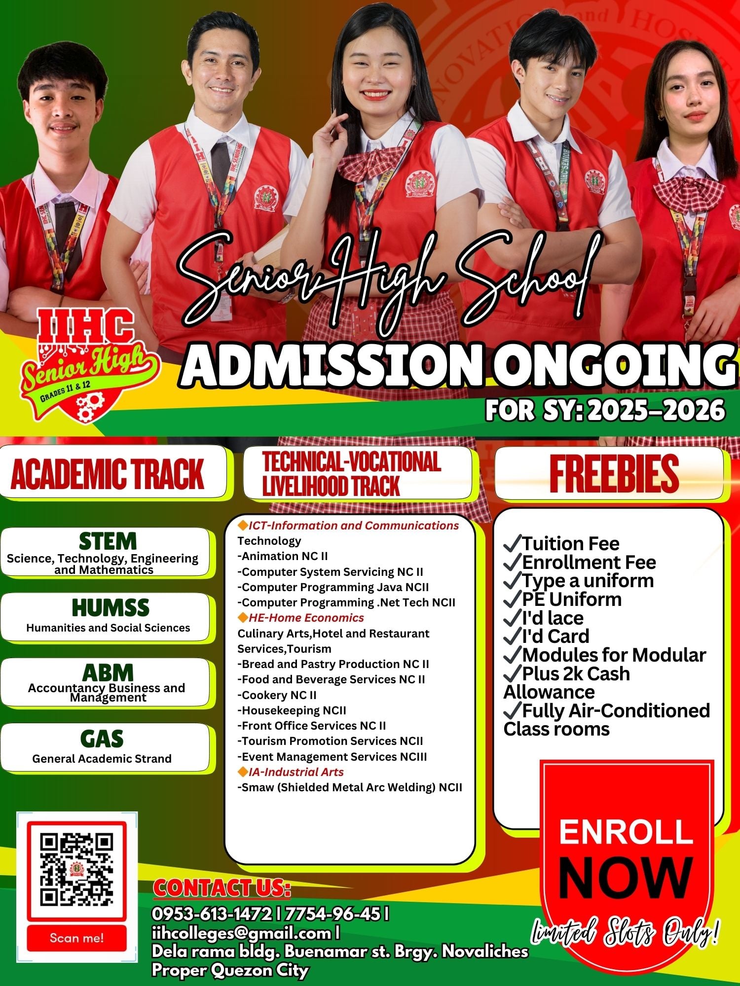 IIH College - 𝗜𝗜𝗛𝗖, 𝗦𝗲𝗻𝗶𝗼𝗿 𝗛𝗶𝗴𝗵 𝗦𝗰𝗵𝗼𝗼𝗹 𝗲𝗮𝗿𝗹𝘆 𝗿𝗲𝗴𝗶𝘀𝘁𝗿𝗮𝘁𝗶𝗼𝗻... | Facebook