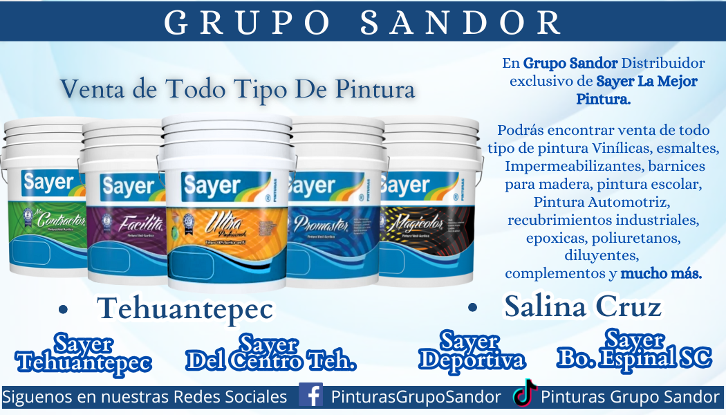Pinturas Sayer Deportiva-Sayer Bo. Espinal SC | Salina Cruz