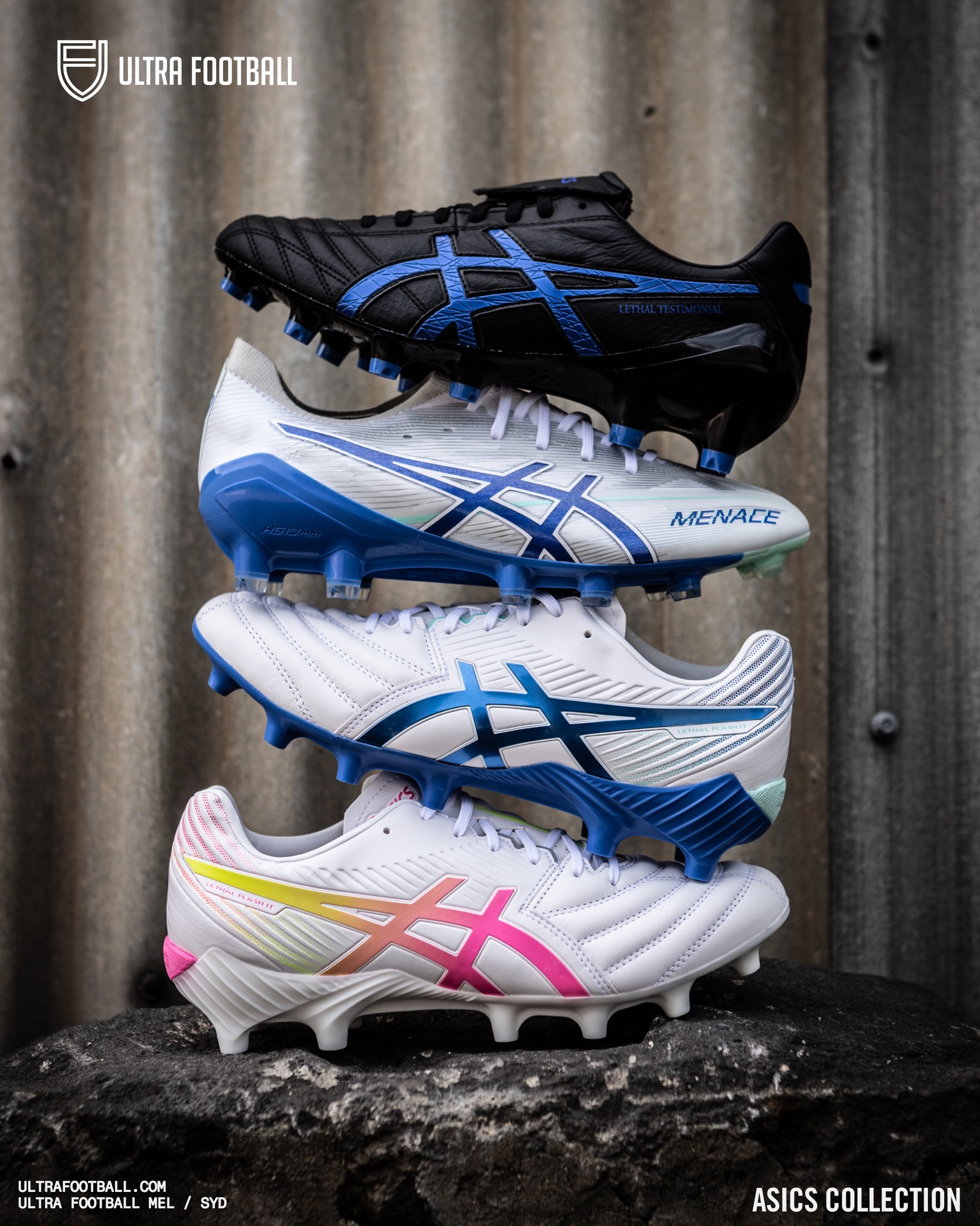 Back to black. Asics X Fly 4 K in black and gold! Super soft 