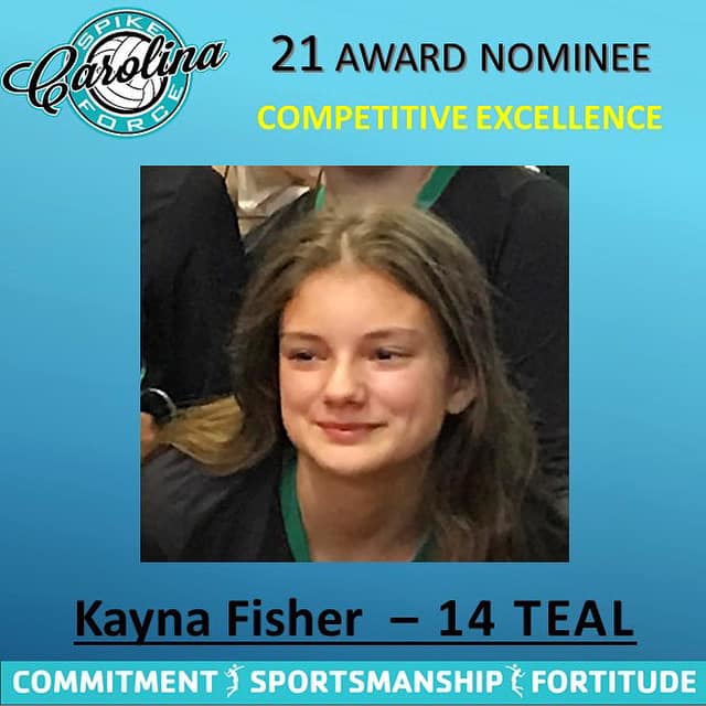 Our next nominee for the CSF 21... - Carolina Spike Force | Facebook