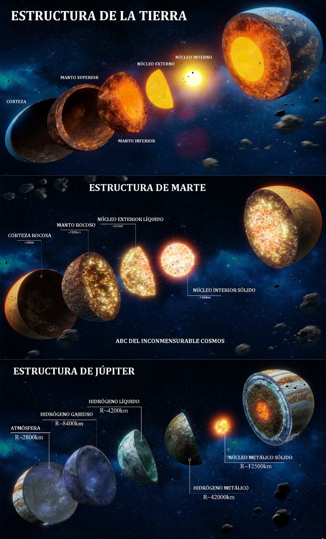 ABC Del Inconmensurable Cosmos - Ciencias planetarias: Dinámica interna ...